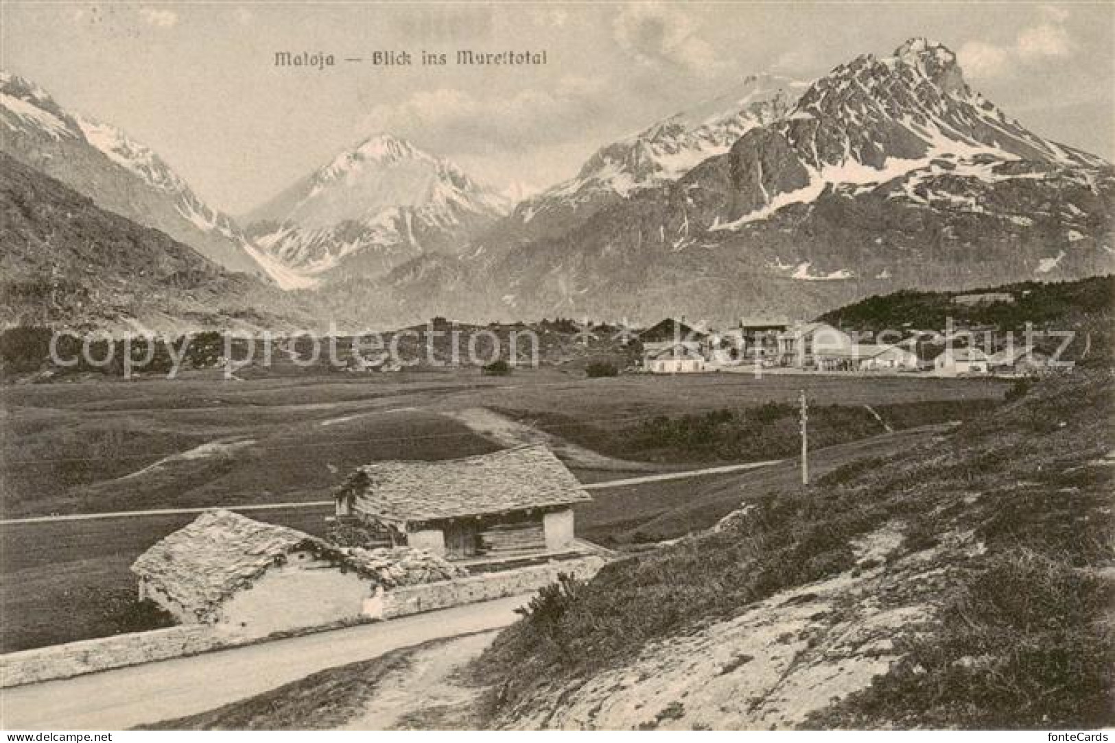 13831239 Maloja GR Blick Ins Murettotal Maloja GR - Autres & Non Classés