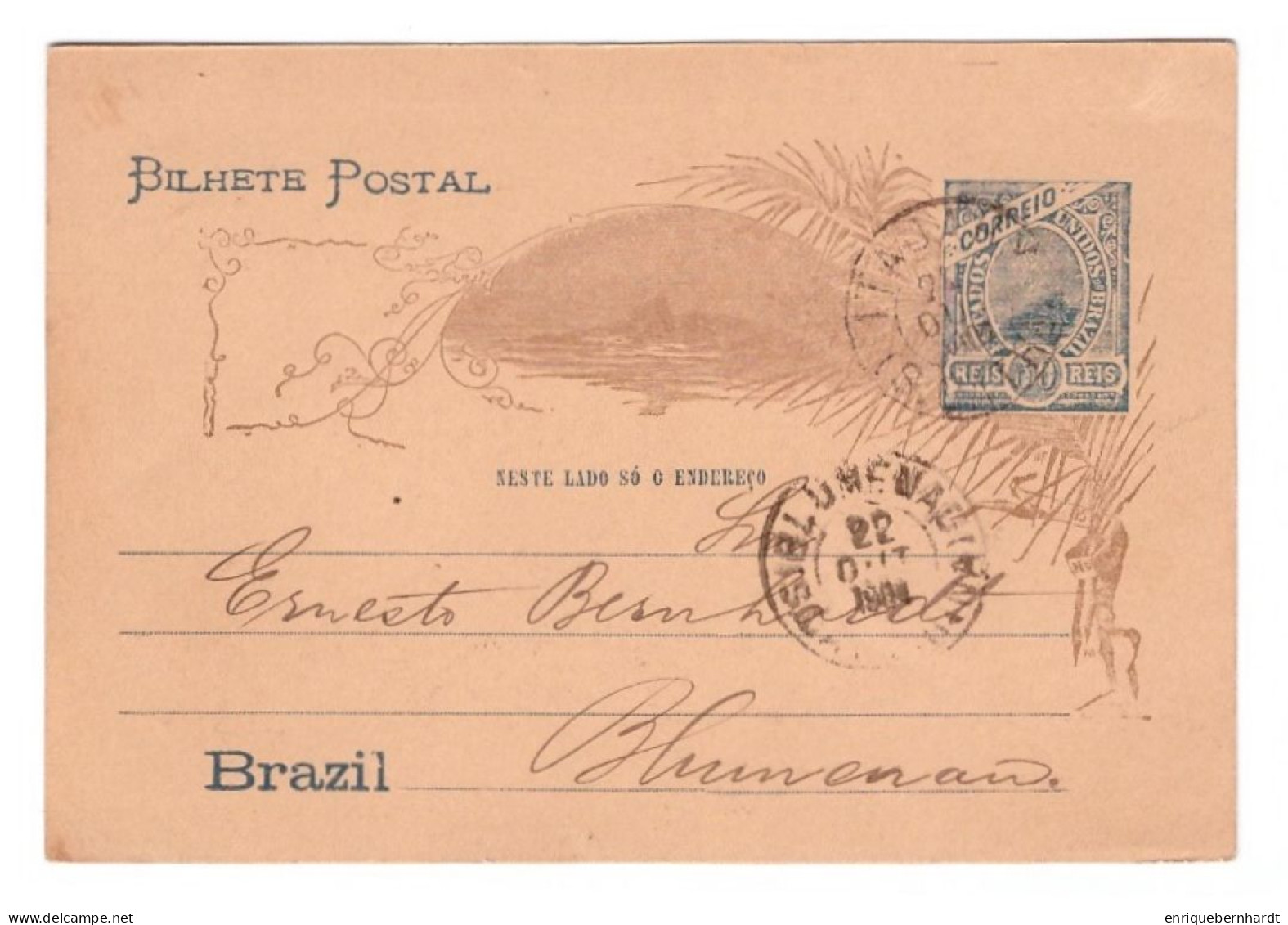 BRAZIL // BILHETE POSTAL // 1904 - Andere & Zonder Classificatie