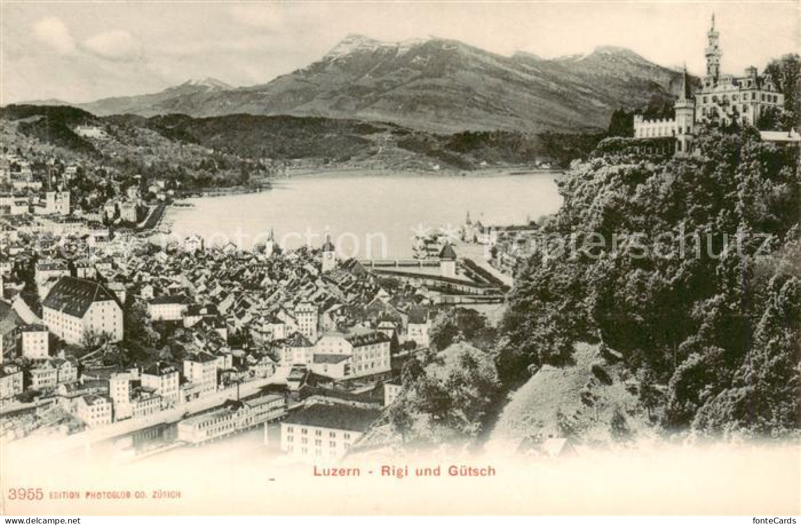 13828559 Luzern  LU Mit  Rigi Und Guetsch  - Other & Unclassified