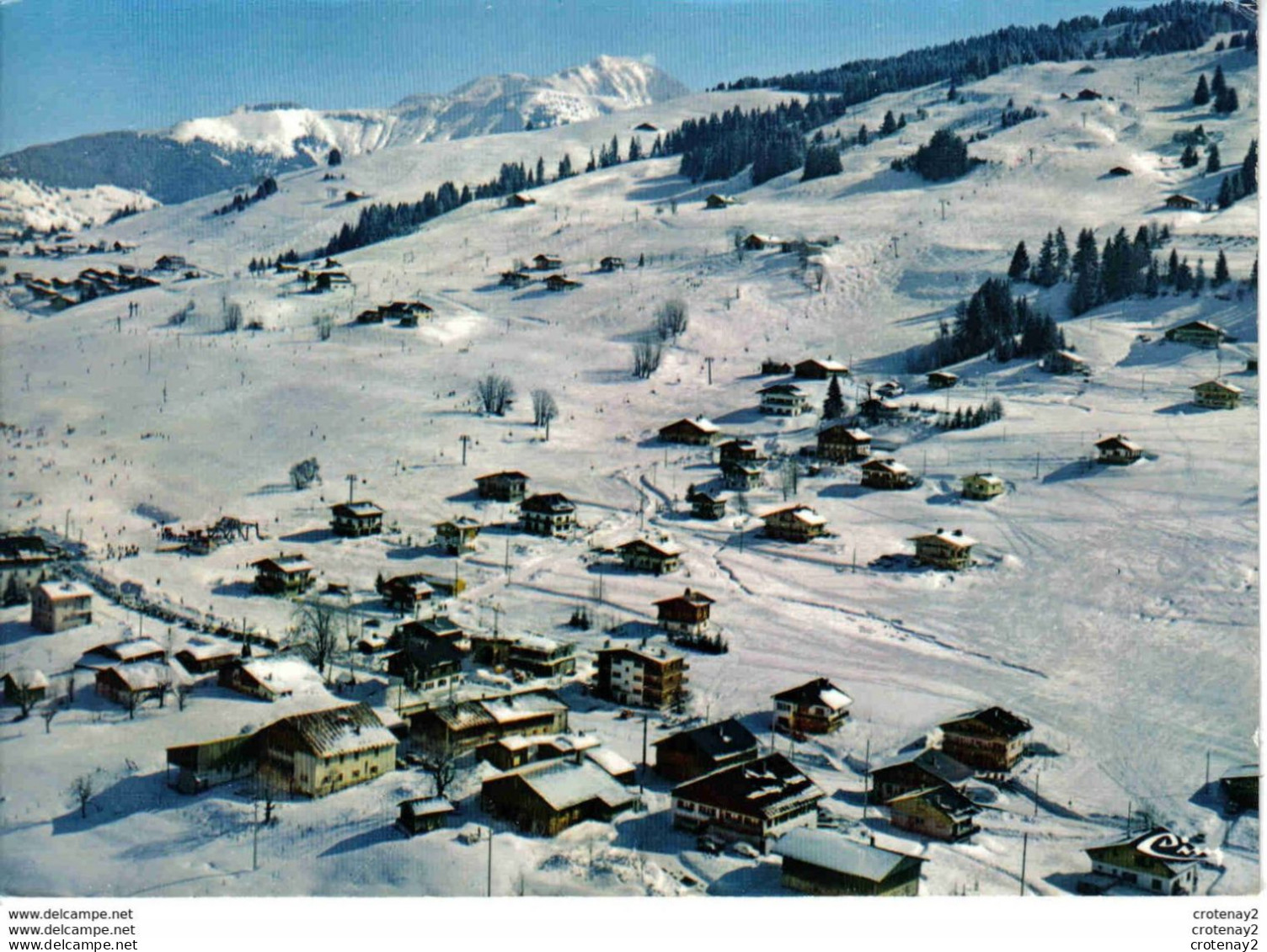 73 CREST VOLAND Entre Ugine Et Flumet LE CRET Vue Aérienne - Ugine