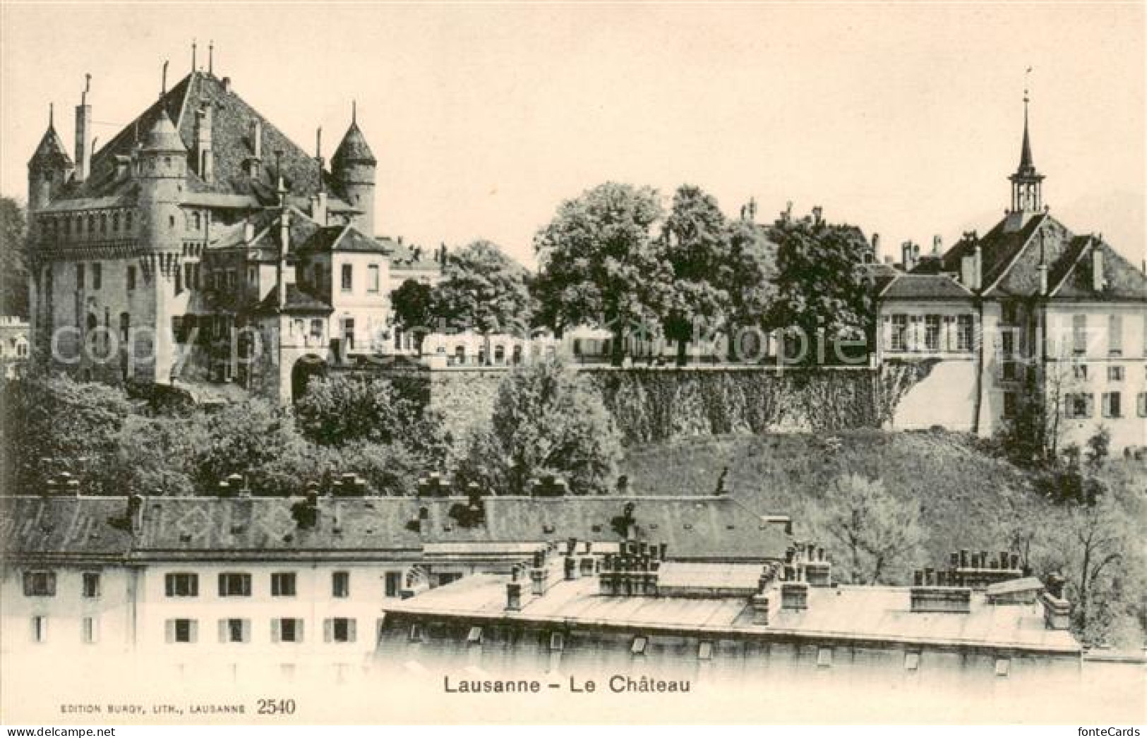 13828357 Lausanne VD Le Chateau Lausanne VD - Other & Unclassified