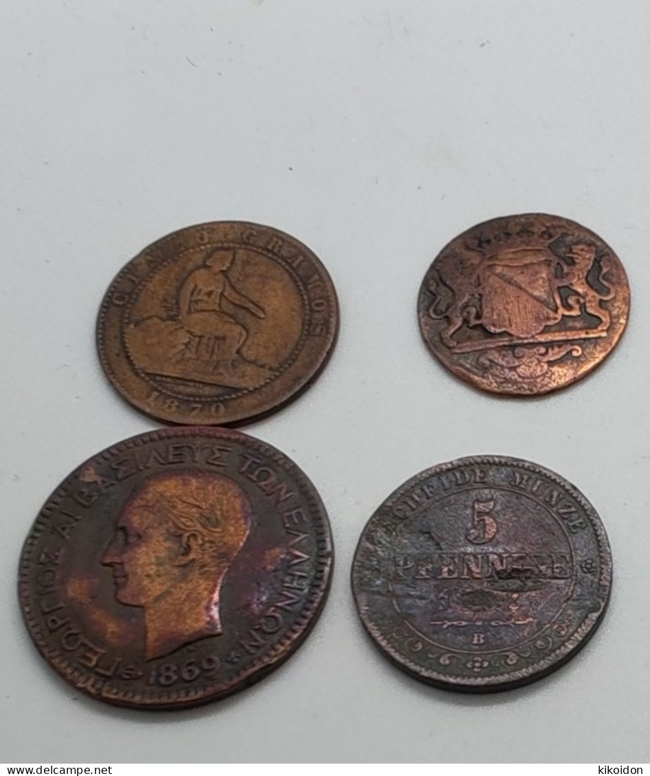 Lot Monnaie Bronze - Altri – Europa