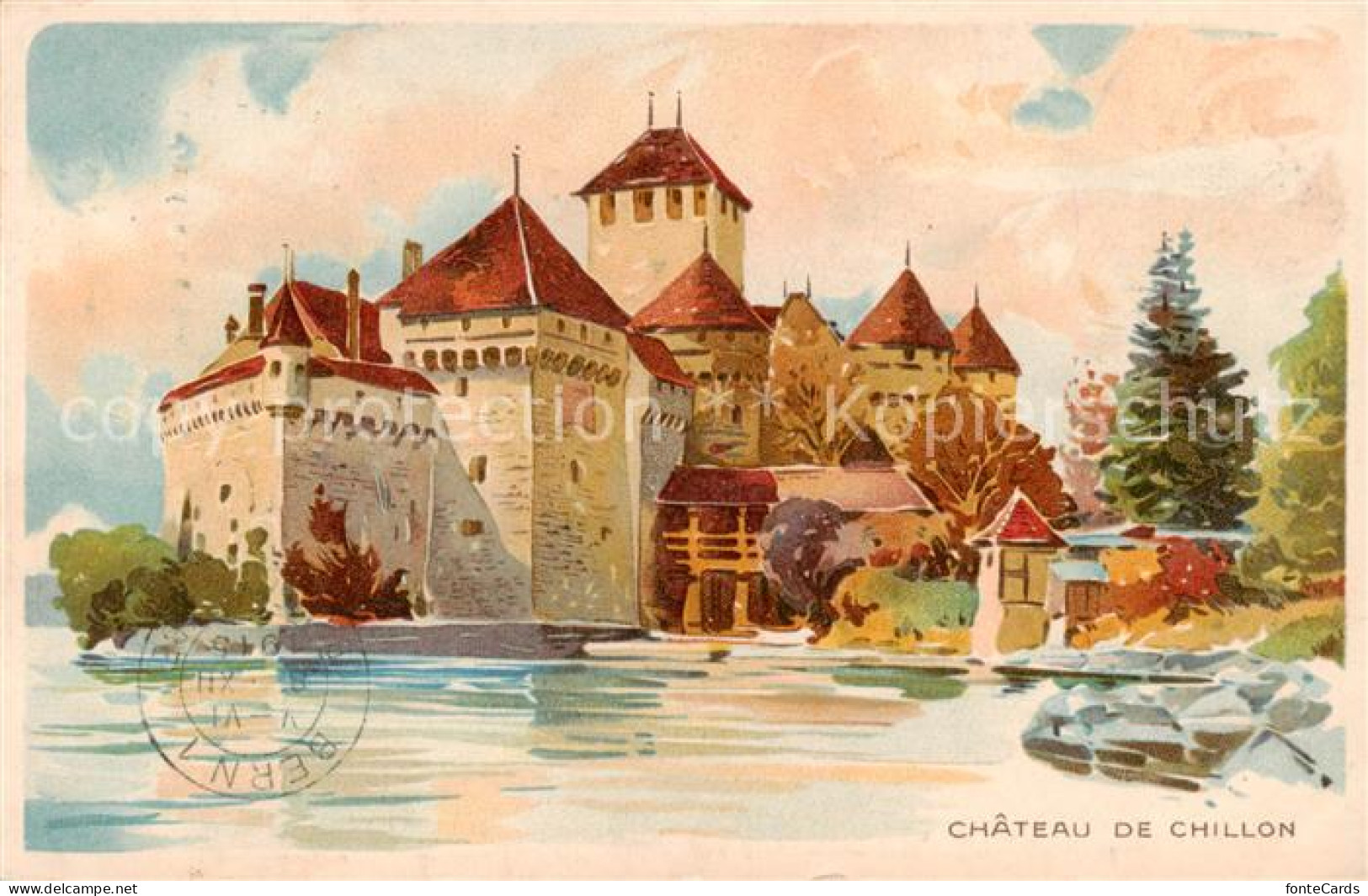 13827627 Chillon Chateau De Montreux VD Chateau De Chillon  - Andere & Zonder Classificatie