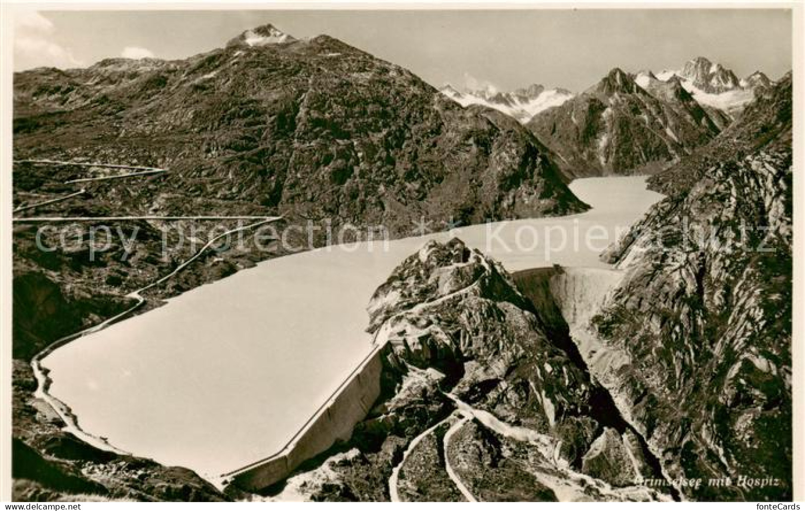 13827009 Grimselsee BE Panorama Mit Hospiz Grimselsee BE - Sonstige & Ohne Zuordnung