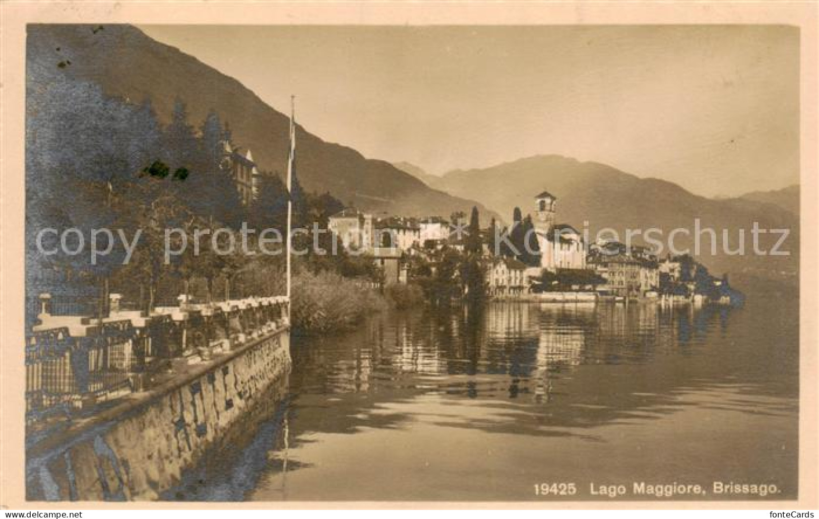 13824929 Brissago Lago Maggiore TI Panorama  - Autres & Non Classés