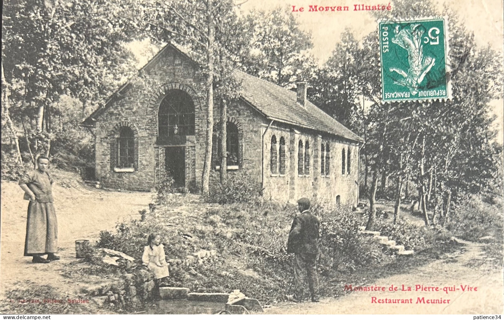 89 - SAINT LEGER VAUBAN - Monastère De La-Pierre-qui -Vire - Restaurant Meunier - Autres & Non Classés