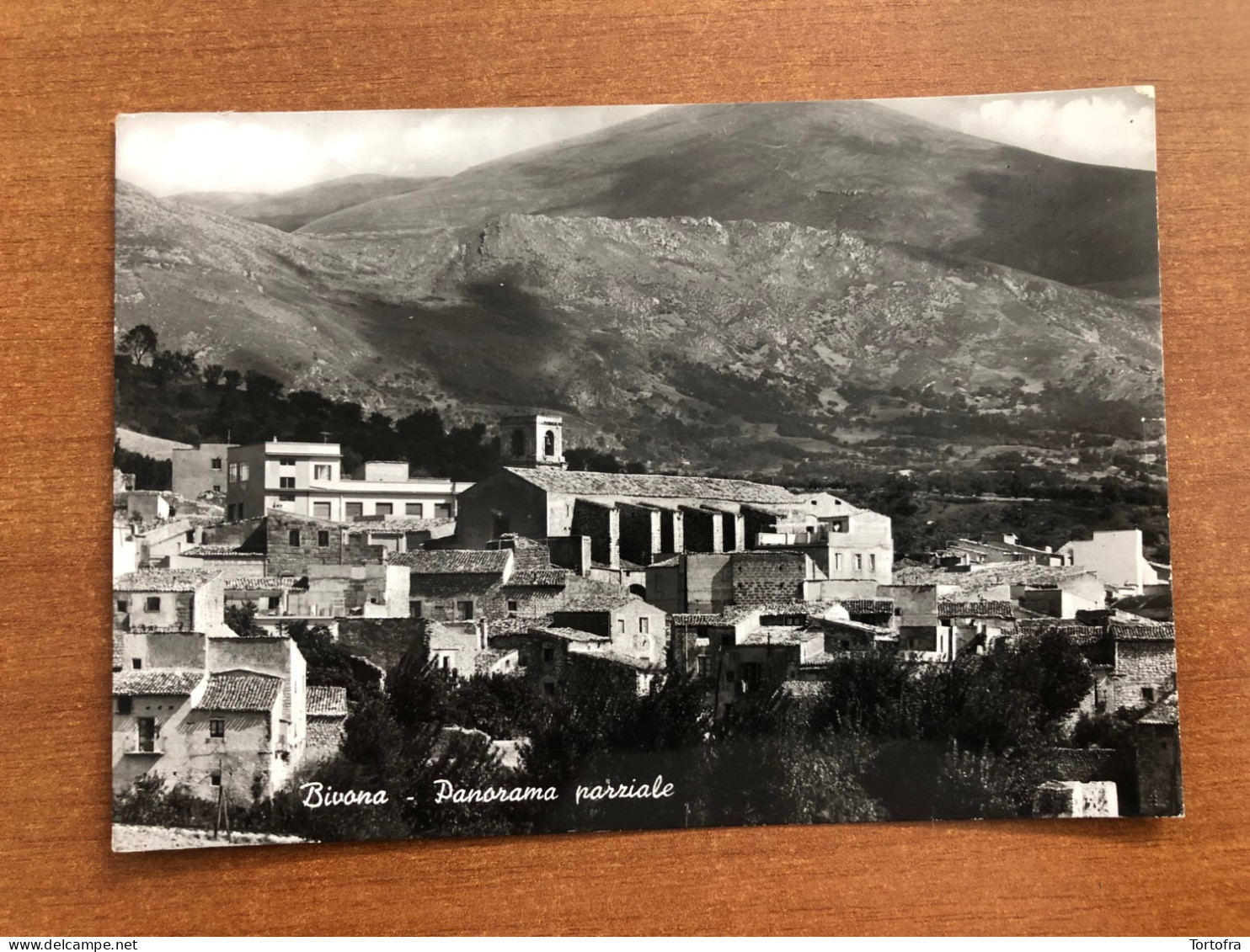 BIVONA ( AGRIGENTO ) PANORAMA PARZIALE 1969 - Agrigento