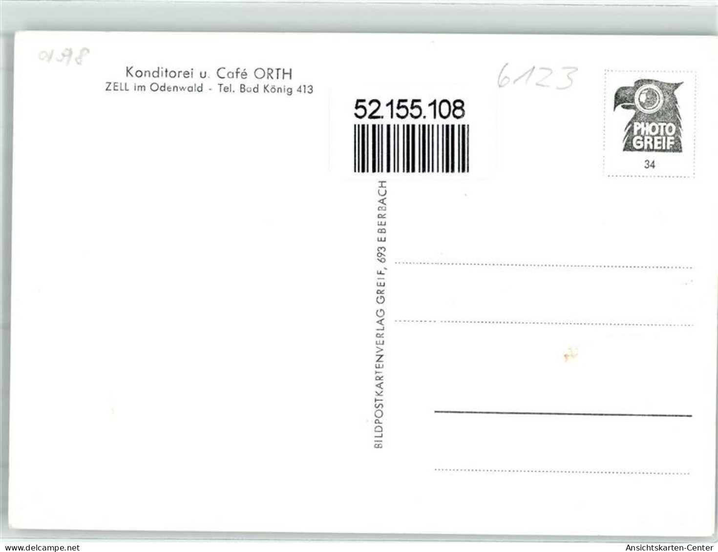 52155108 - Zell , Kr Erbach, Odenw - Bad König
