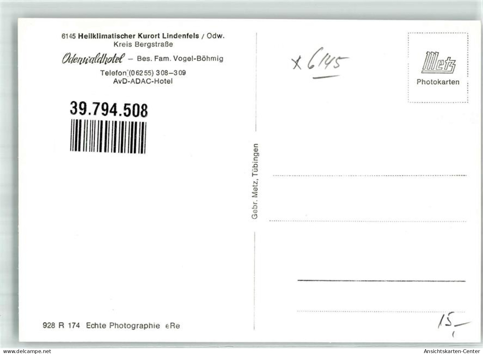 39794508 - Lindenfels , Odenw - Other & Unclassified