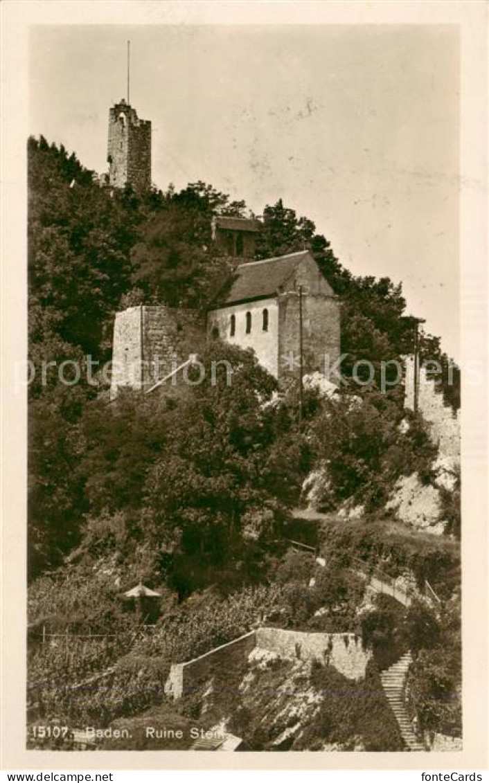 13823357 Baden  AG Ruine Stein  - Other & Unclassified