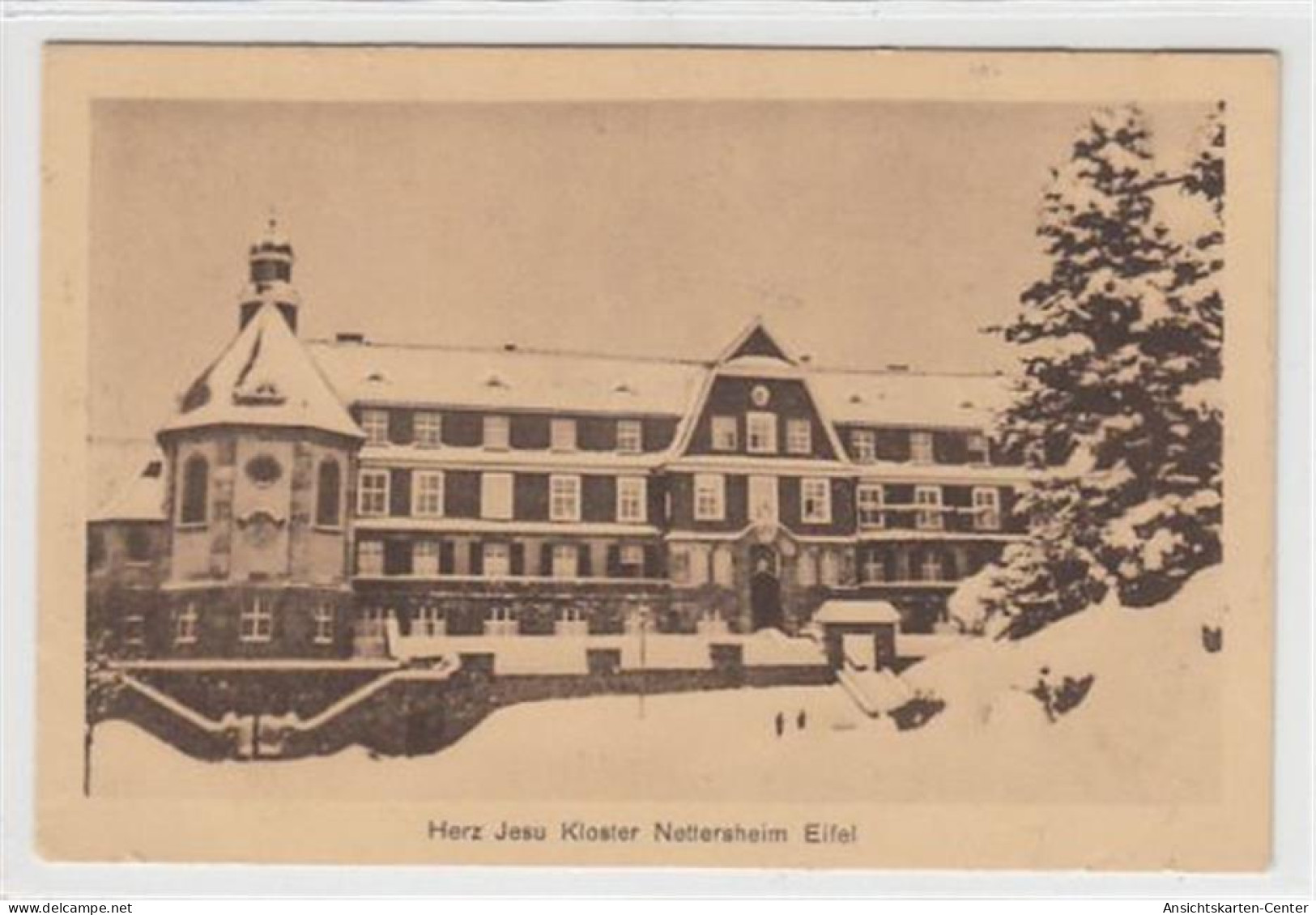 39091008 - Nettersheim. Herz-Jesu-Kloster Im Winter Ungelaufen  Gute Erhaltung. - Sonstige & Ohne Zuordnung