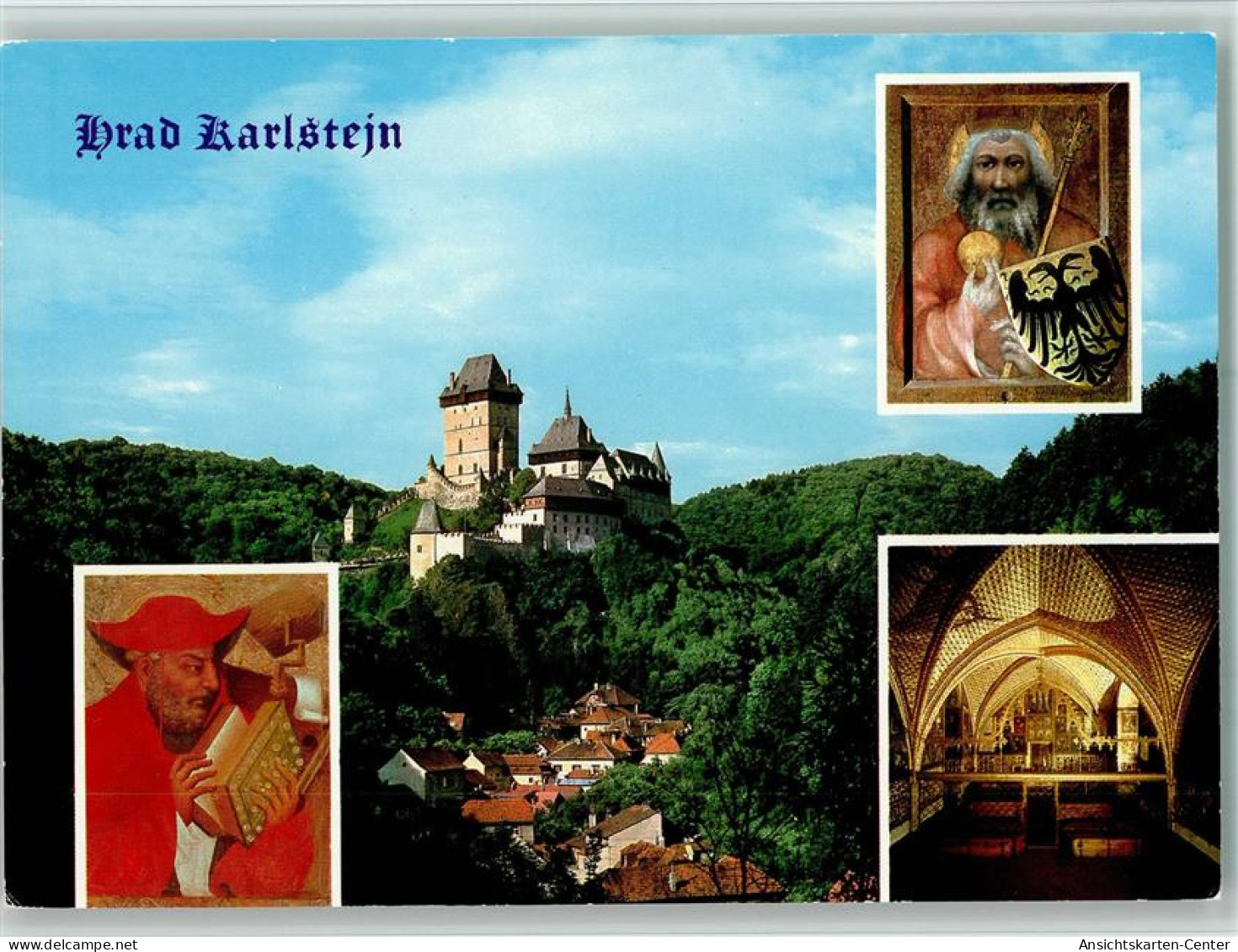 40108708 - Burgen / Schloesser Burg Karlstein - Altri & Non Classificati