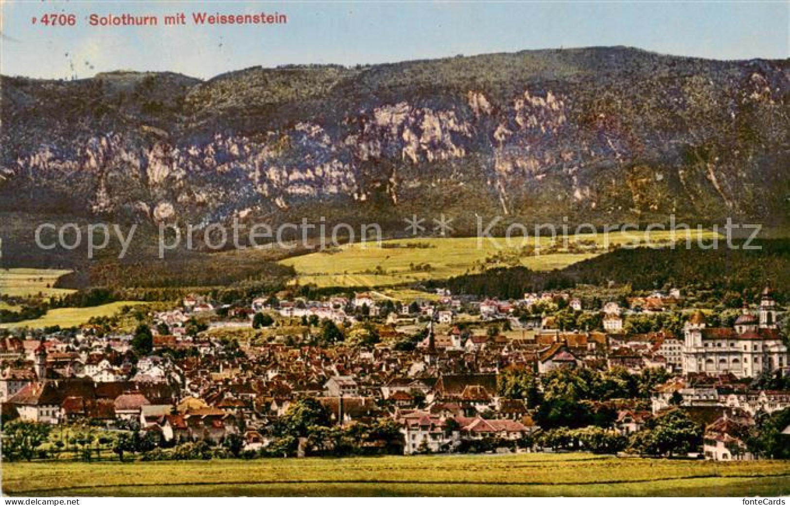 13822927 Solothurn Mit Weissenstein Solothurn - Sonstige & Ohne Zuordnung