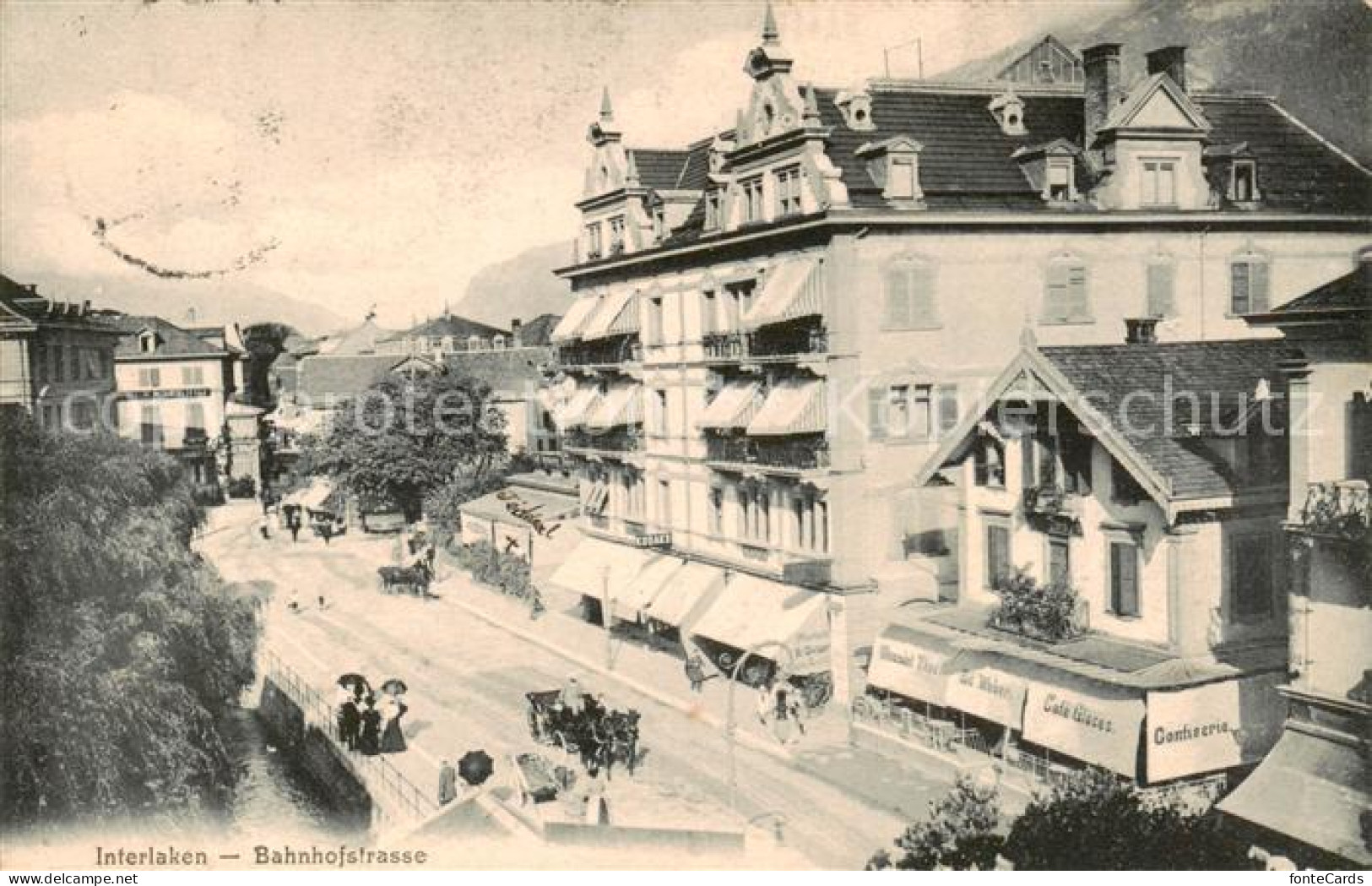 13821349 Interlaken BE Bahnhofstrasse Interlaken BE - Sonstige & Ohne Zuordnung