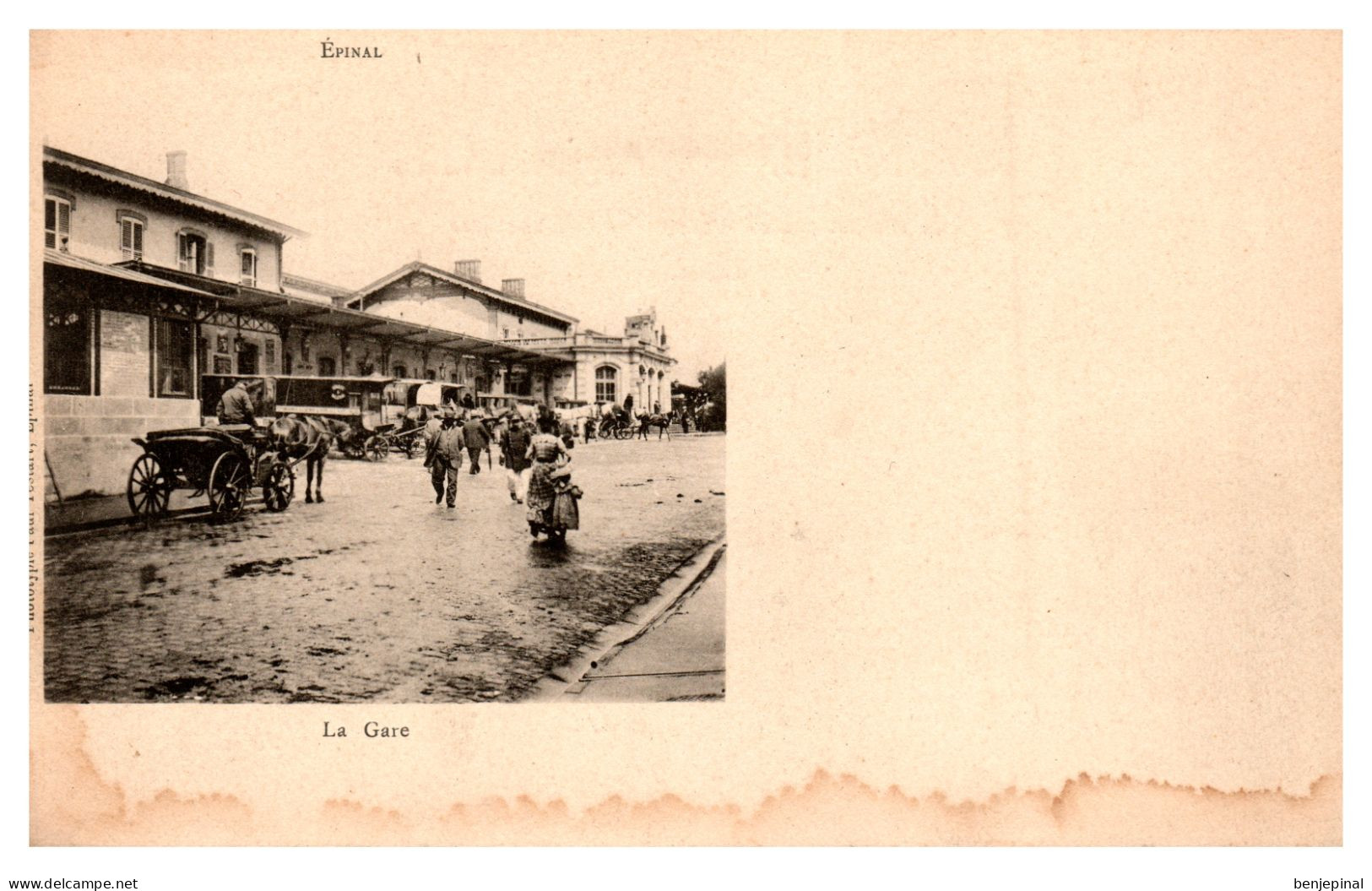 Epinal - La Gare ( Testart Précurseur) - Epinal