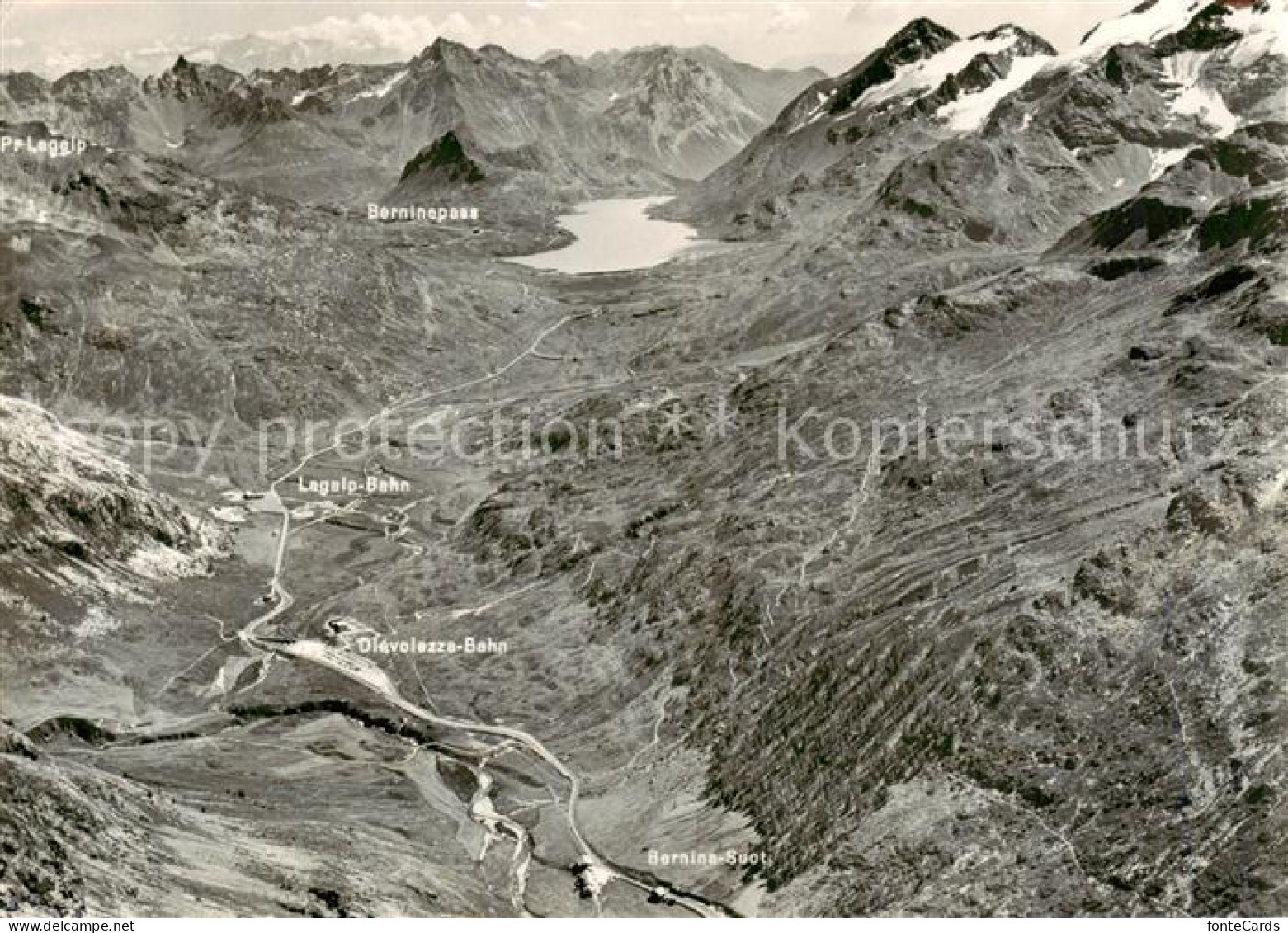 13819079 Bernina Suot Mit Berninapass Und Puschlaver Berge Bernina Suot - Sonstige & Ohne Zuordnung
