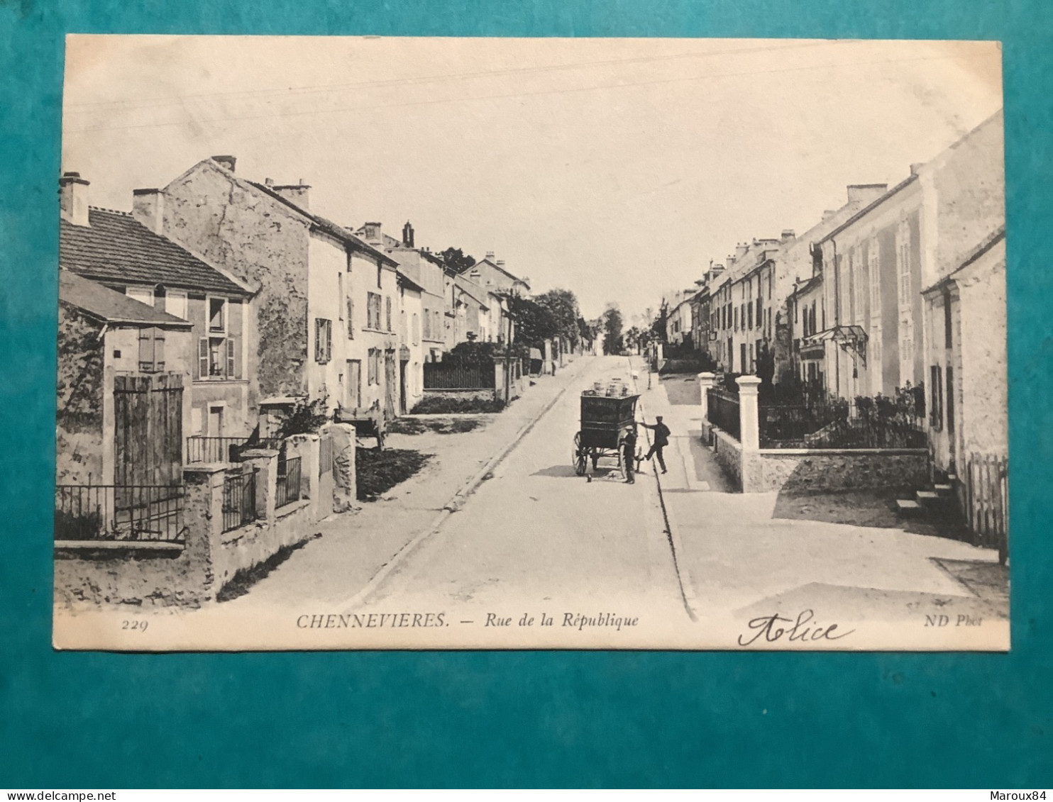 94/ Chènnevieres Rue De La République - Chennevieres Sur Marne