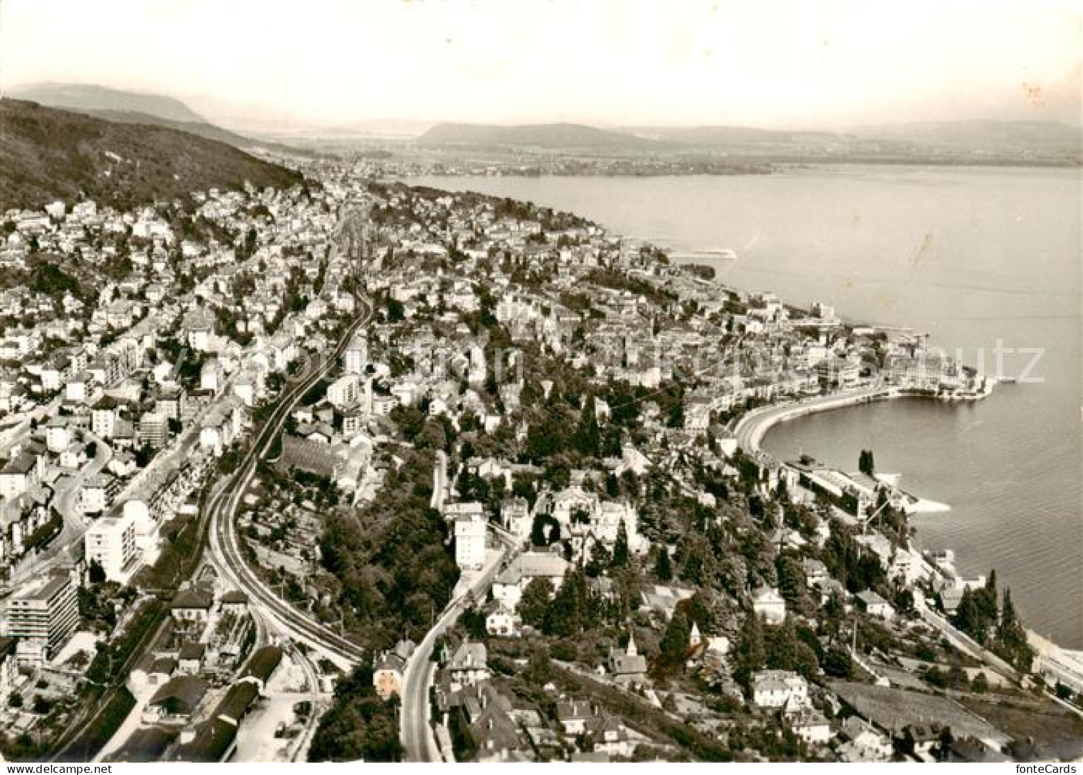 13819027 Neuchatel NE Vue Aerienne Neuchatel NE - Altri & Non Classificati