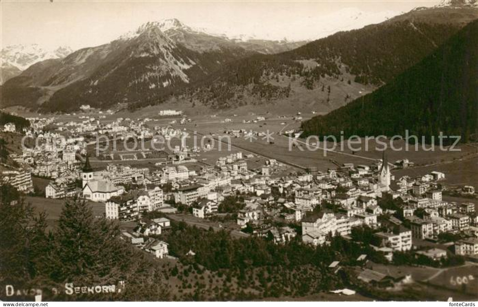 13817129 Seehorn Davos Panorama Seehorn Davos - Autres & Non Classés