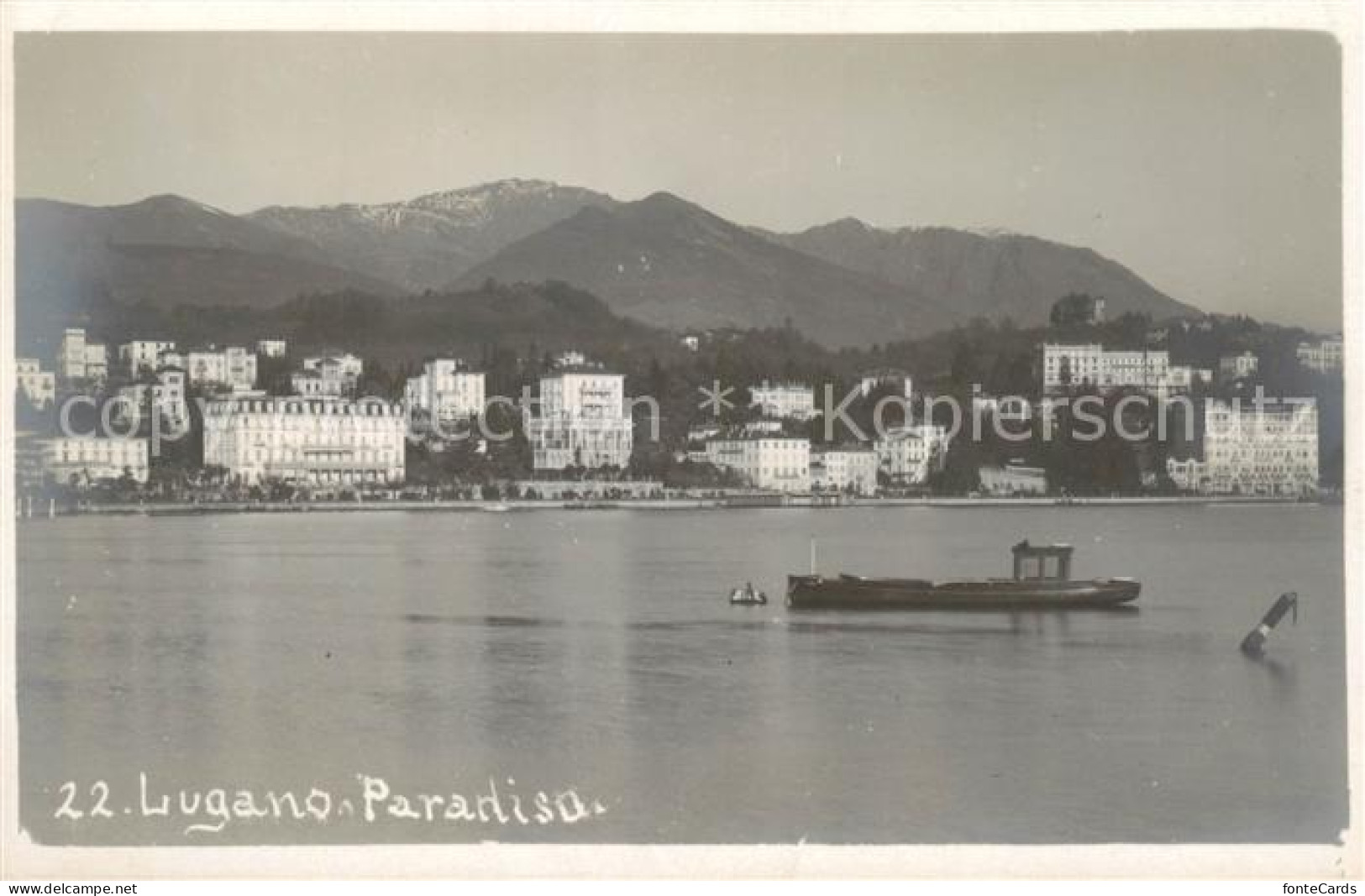 13817127 Paradiso Lago Di Lugano TI Panorama  - Autres & Non Classés