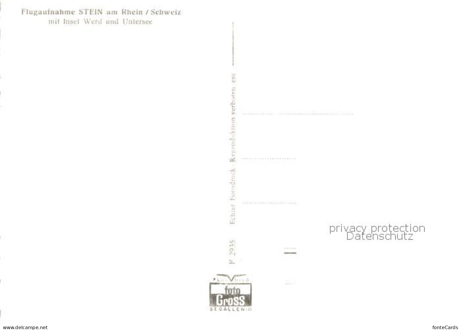 13817089 Stein Rhein SH Mit Insel Werd Und Untersee  - Other & Unclassified