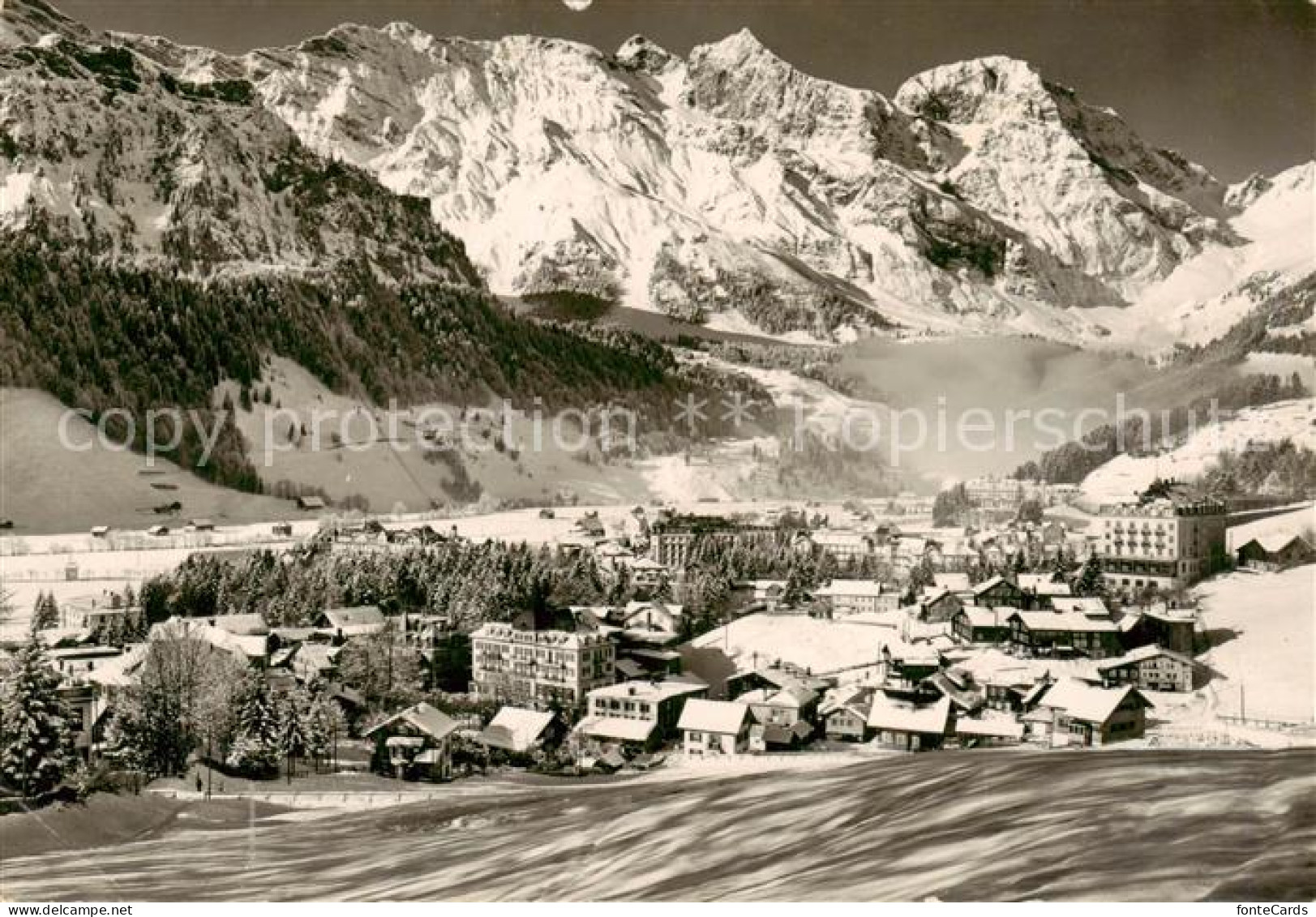 13817037 Engelberg  OW Winterpanorama Mit Juchlipass  - Sonstige & Ohne Zuordnung