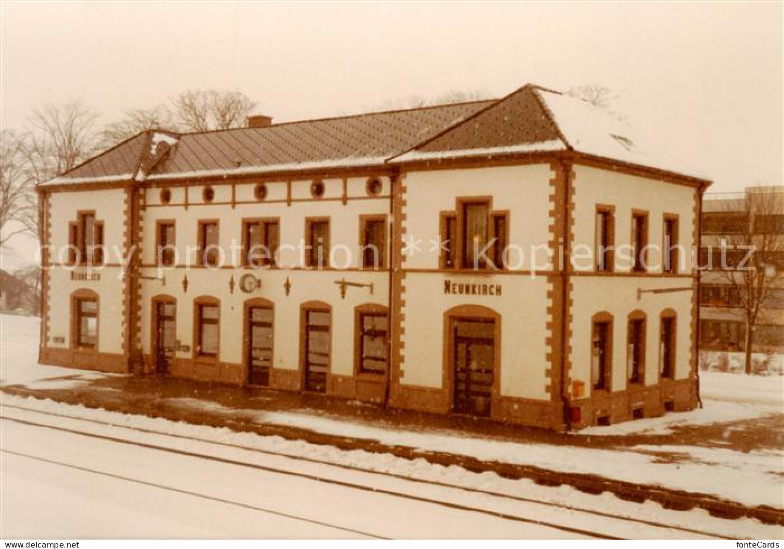 13816499 Neunkirch SH Bahnhof  - Autres & Non Classés