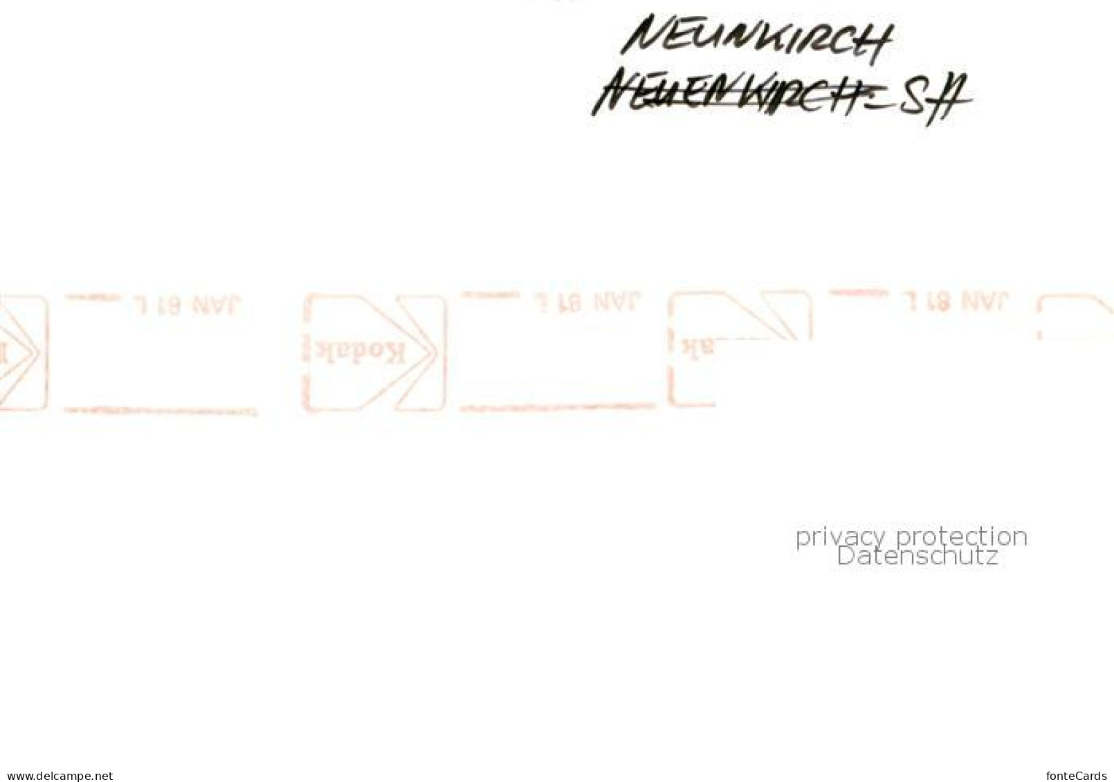 13816497 Neunkirch SH Stadttor  - Andere & Zonder Classificatie