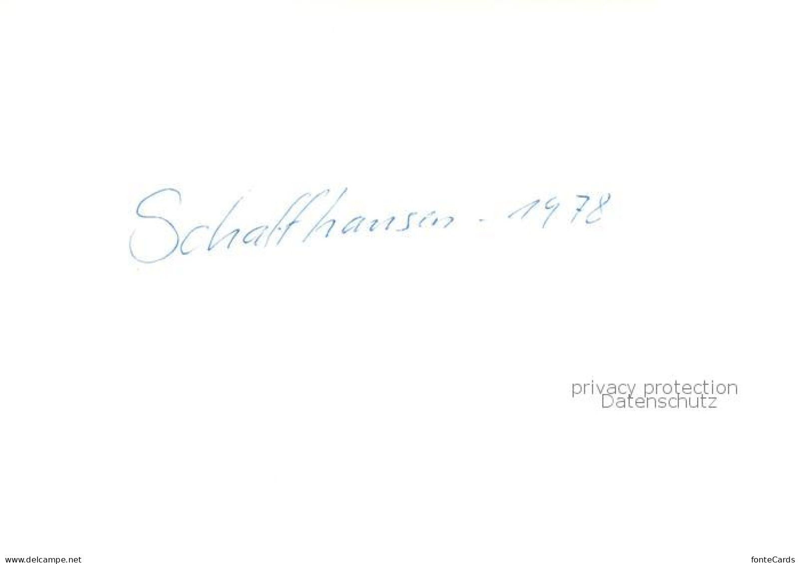 13816469 Schaffhausen  SH Bahnhof  - Other & Unclassified