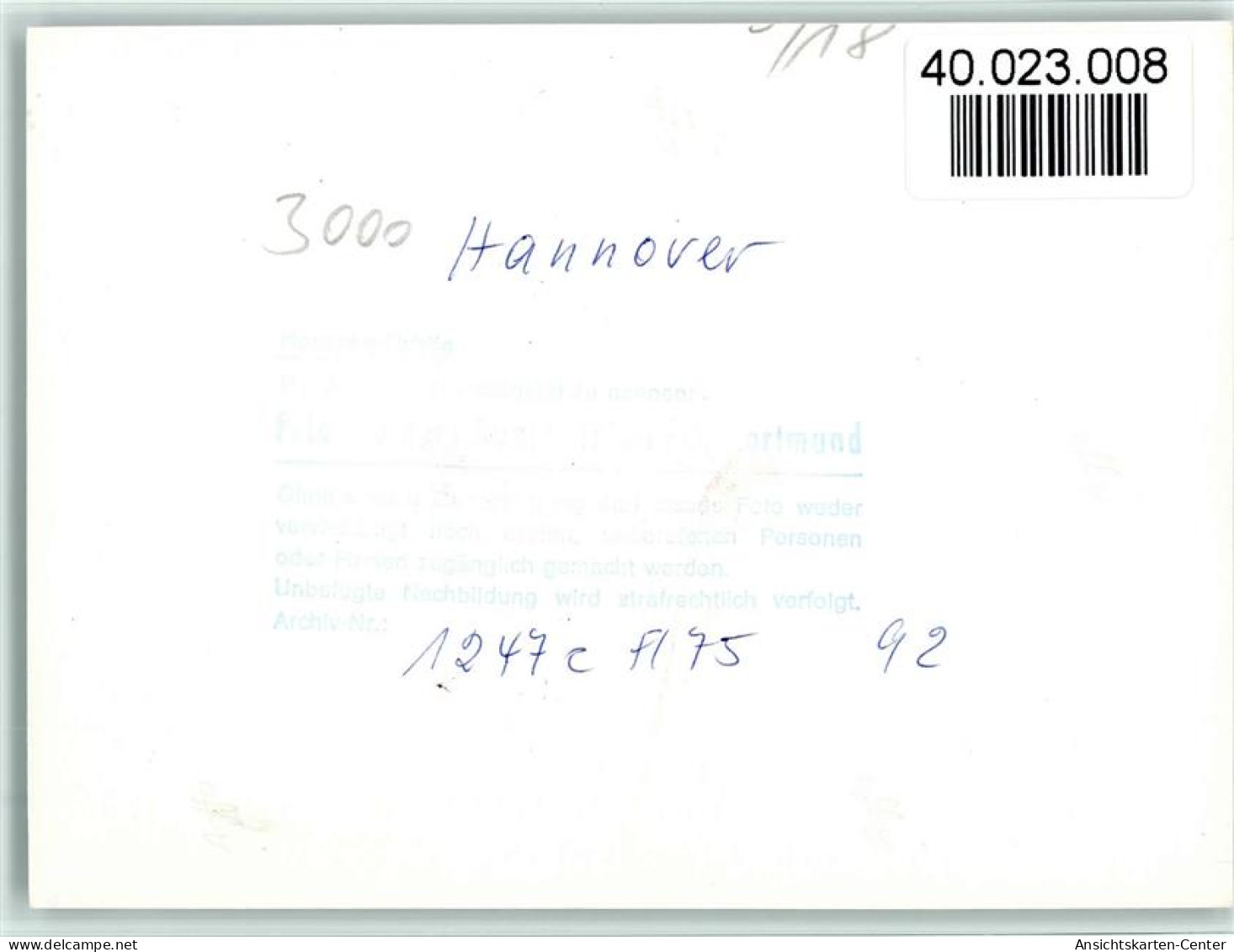 40023008 - Hannover - Hannover