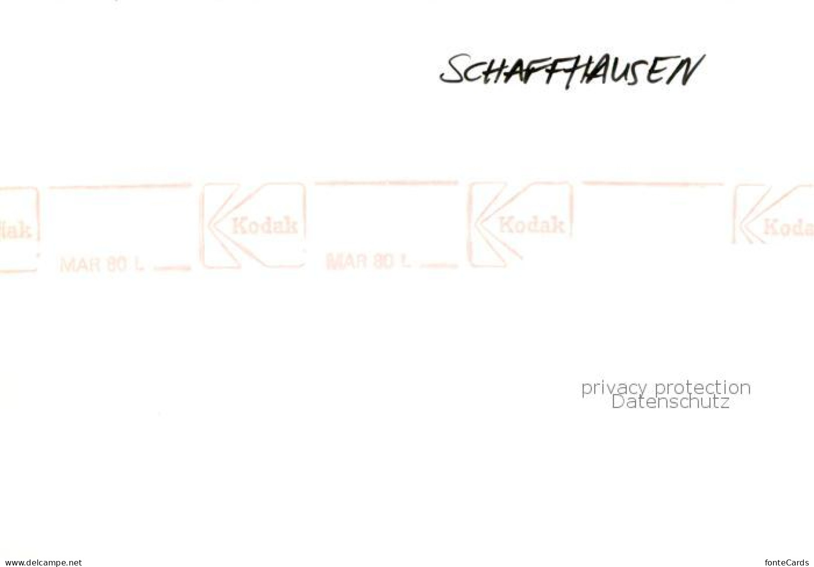 13816429 Schaffhausen  SH Bahnhof  - Andere & Zonder Classificatie