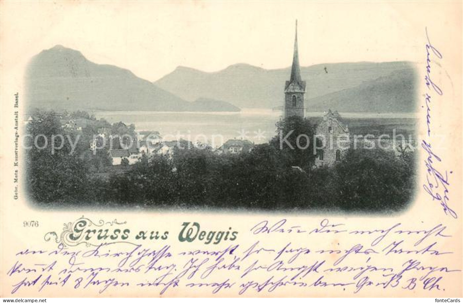 13816419 Weggis Vierwaldstaettersee Panorama Weggis Vierwaldstaettersee - Sonstige & Ohne Zuordnung