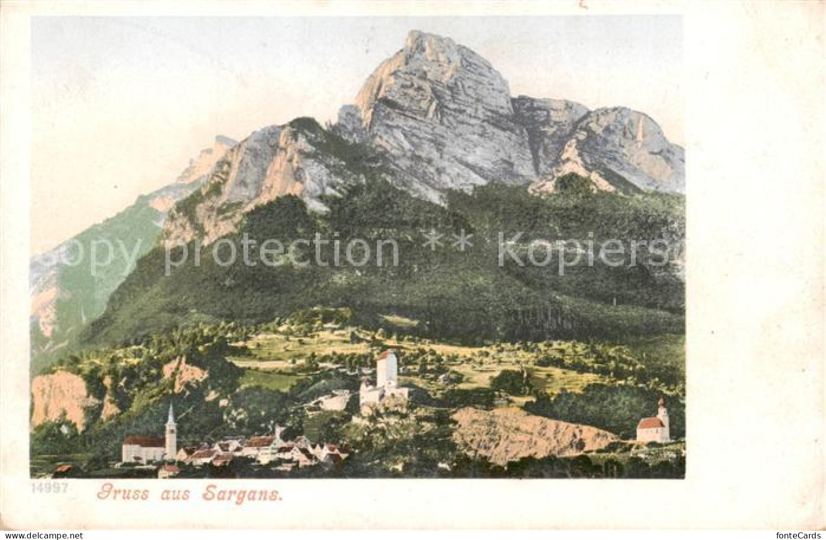 13816197 Sargans SG Panorama  - Other & Unclassified