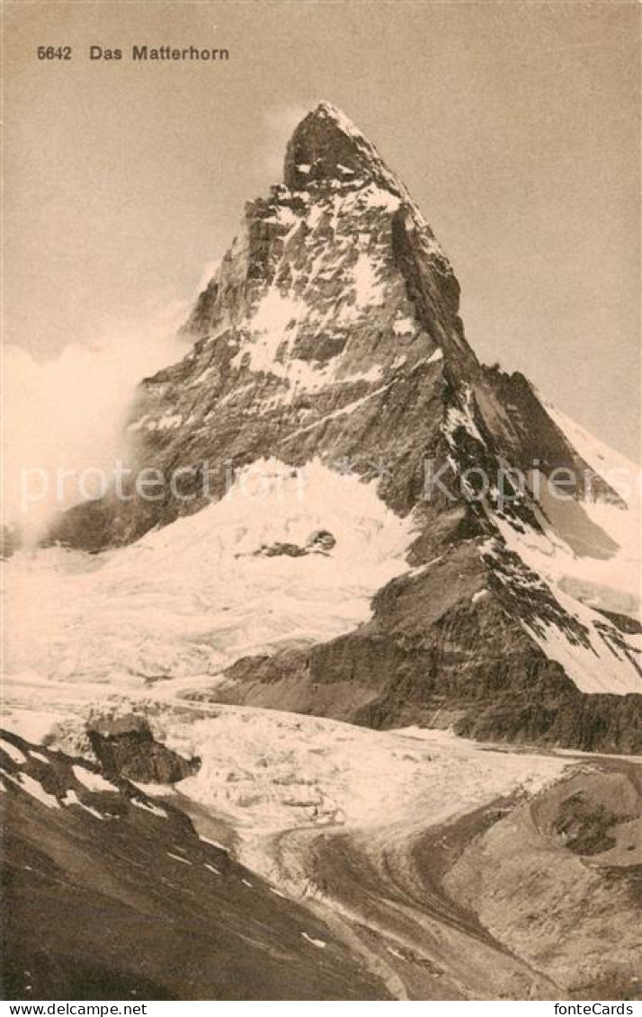 13815989 Zermatt VS Das Matterhorn Zermatt VS - Autres & Non Classés