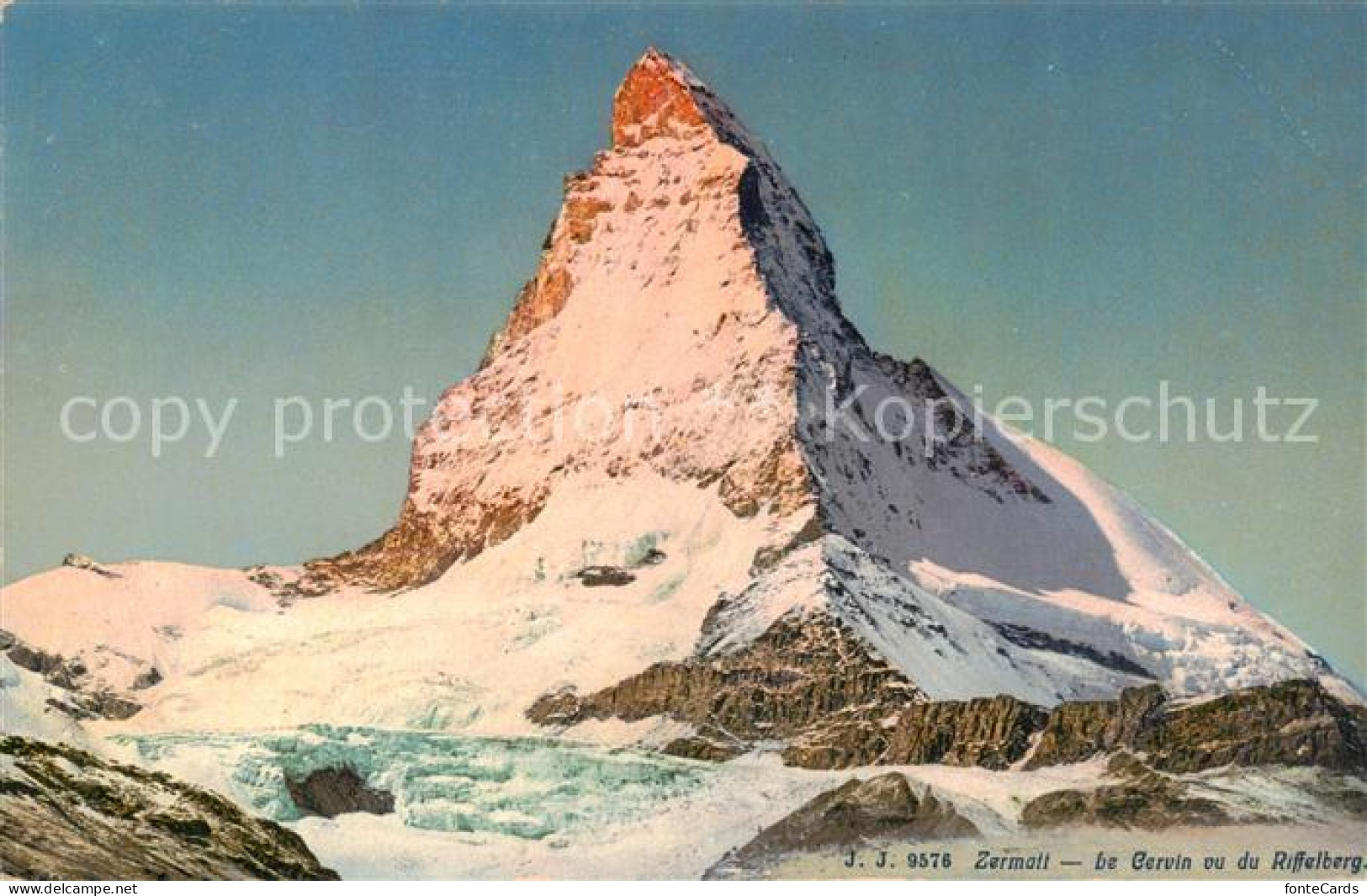 13815899 Zermatt VS Le Cervin Vu Du Riffelberg Zermatt VS - Other & Unclassified