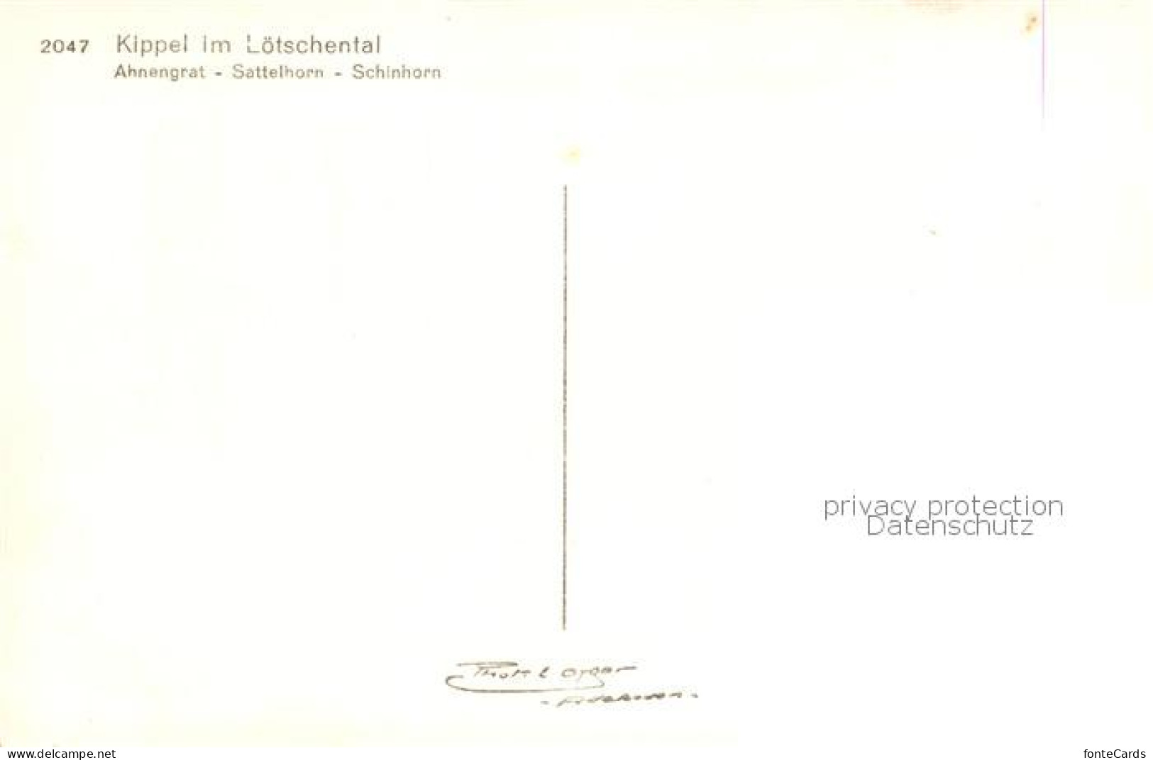 13815829 Kippel VS Mit Ahnengrat  Sattelhorn Und Schienhorn  - Autres & Non Classés