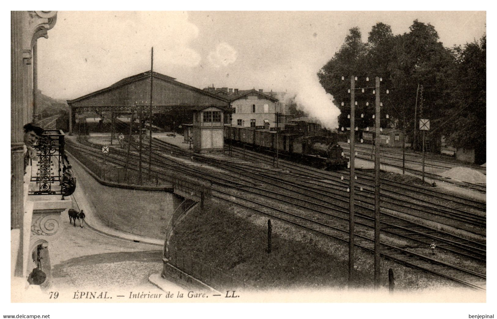 Epinal - Intérieur De La Gare (vue 1) - Epinal