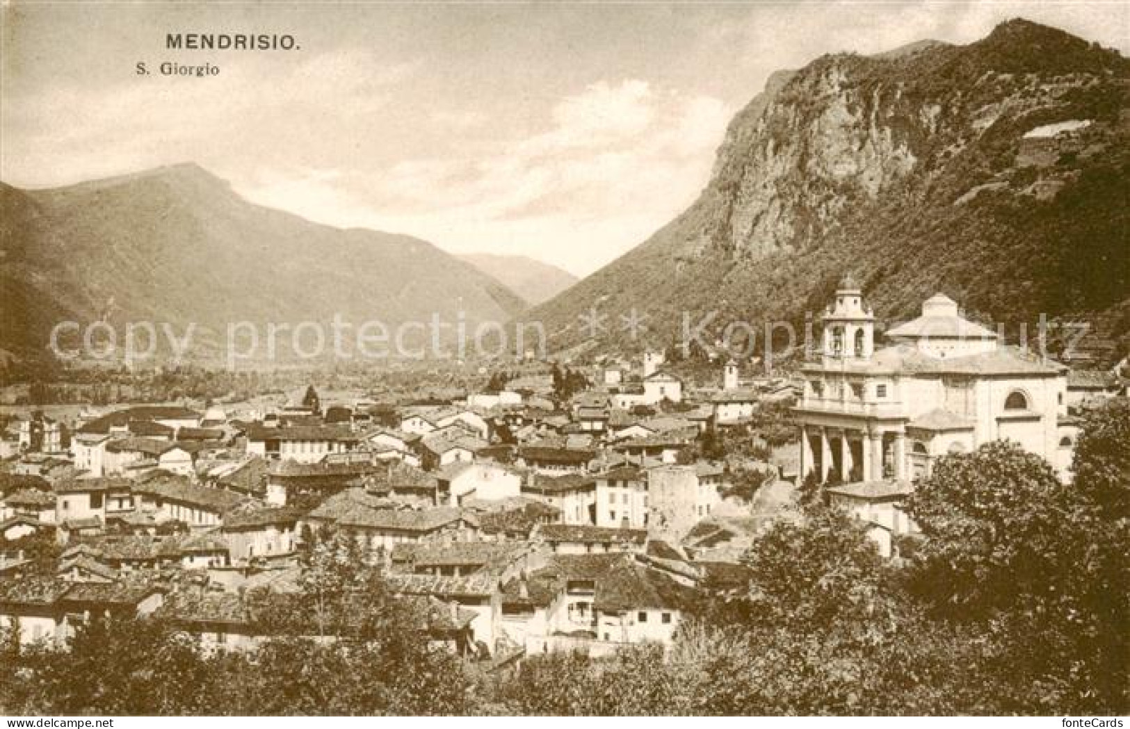 13794937 Mendrisio TI Panorama  - Andere & Zonder Classificatie