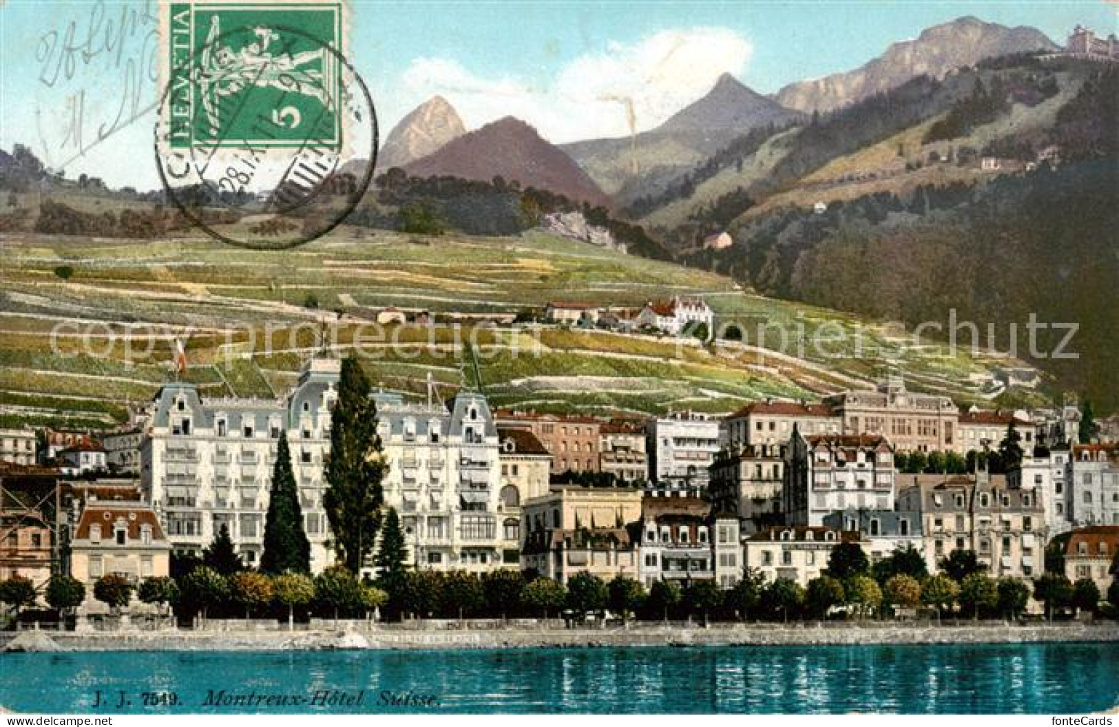 13794787 Montreux  VD Hotel Suisse  - Andere & Zonder Classificatie