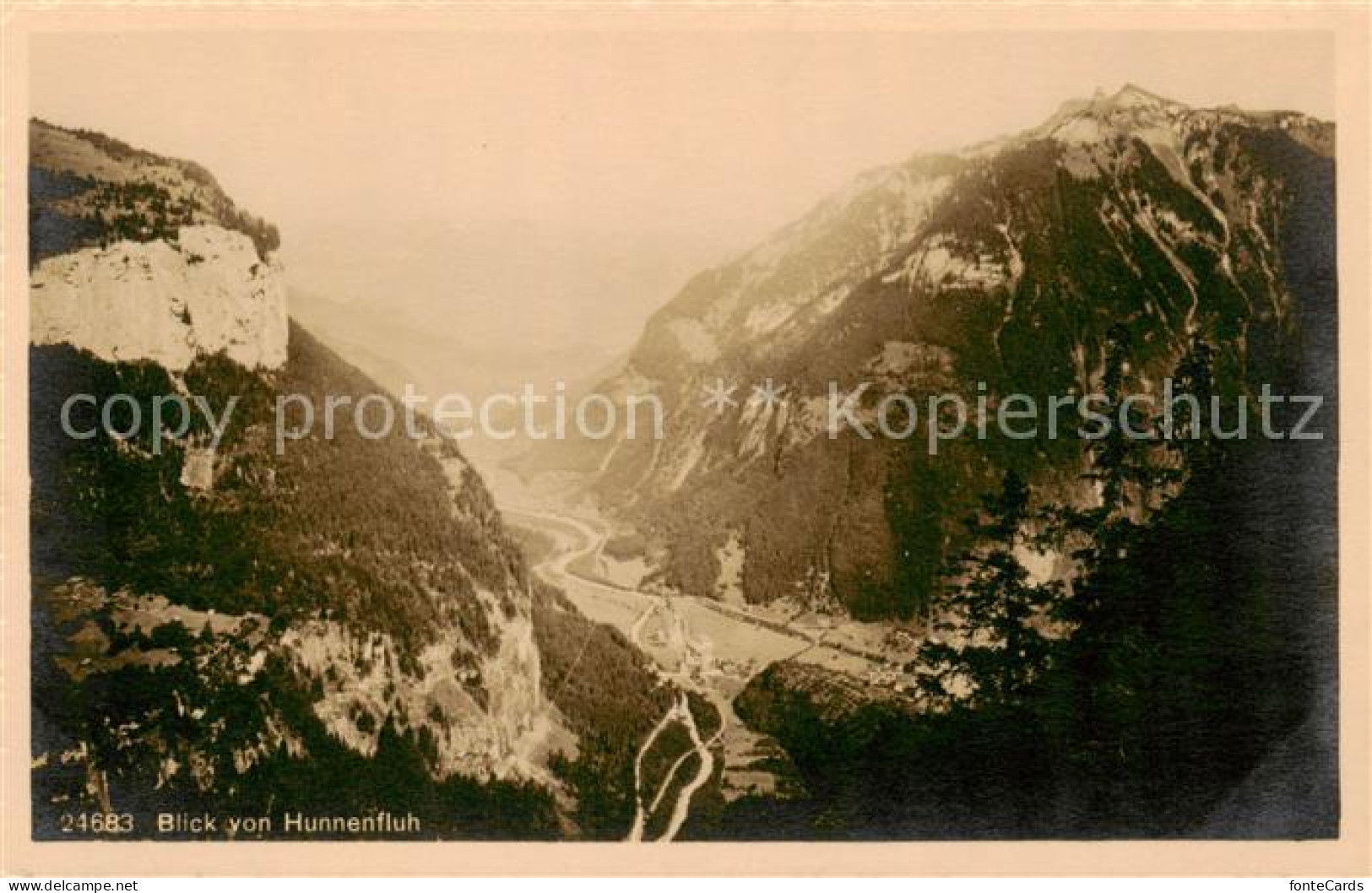 13794729 Hunnenfluh Lauterbrunnen BE Panorama  - Sonstige & Ohne Zuordnung