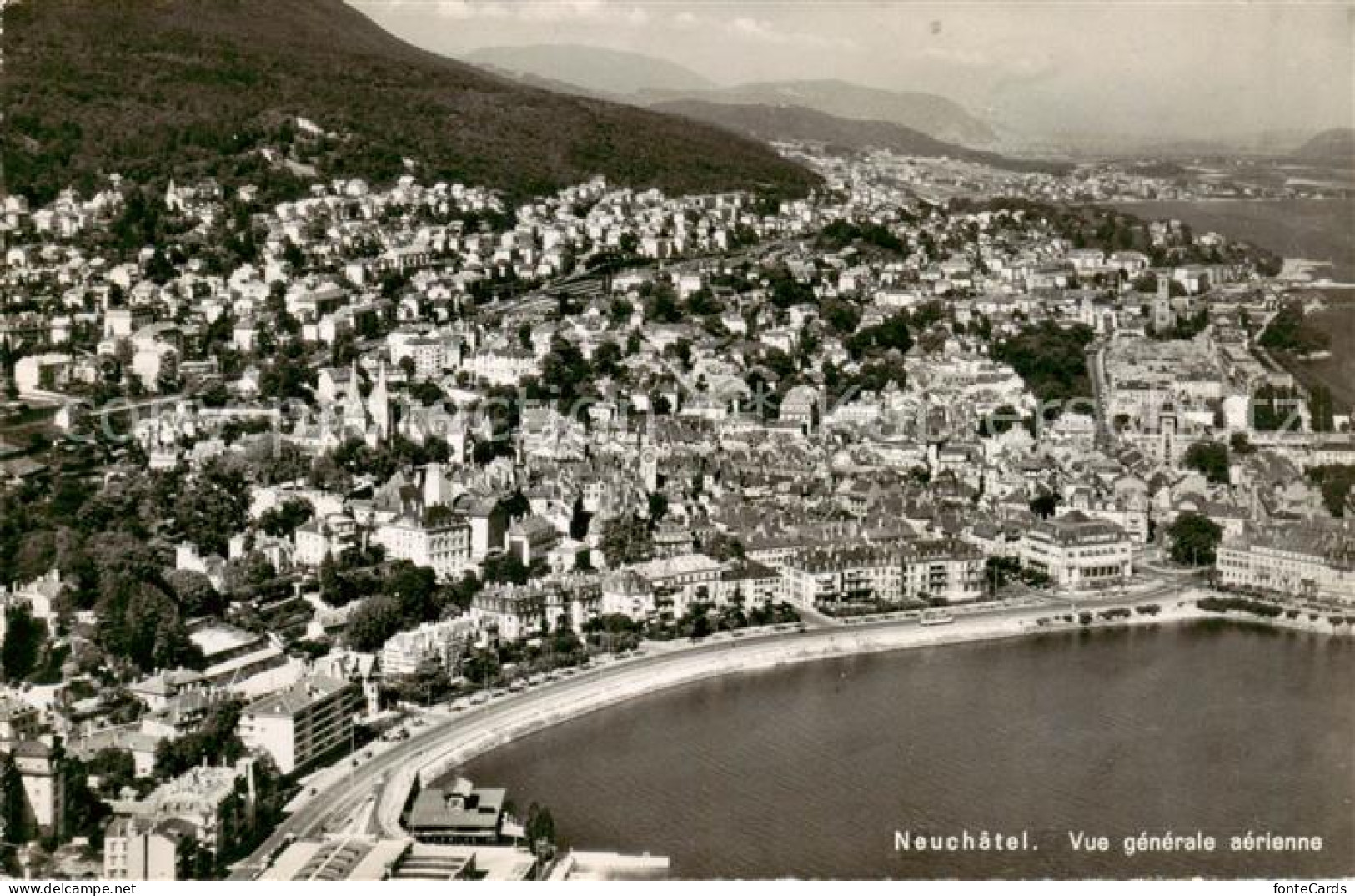 13794719 Neuchatel NE Vue Generale Aerienne Neuchatel NE - Altri & Non Classificati