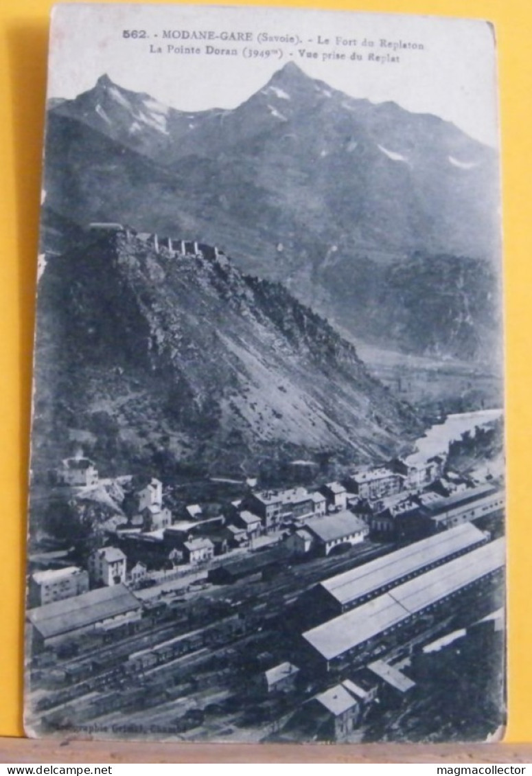 (MOD2) MODANE - GARE - LE FORT DU REPLATON - LE POINTE DORAN - VUE DU REPLAT - NON VIAGGIATA - Modane