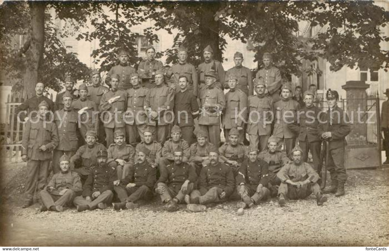 13794607 Olten SO Zug-Foto - Soldaten  - Autres & Non Classés