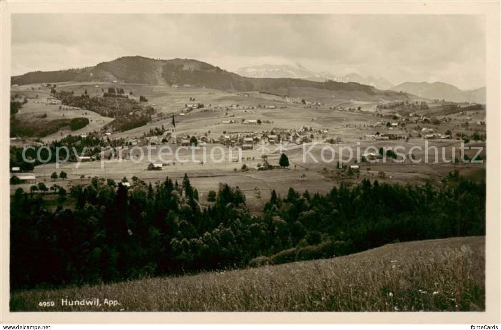 13794567 Hundwil AR Gesamtansicht Panorama  - Andere & Zonder Classificatie