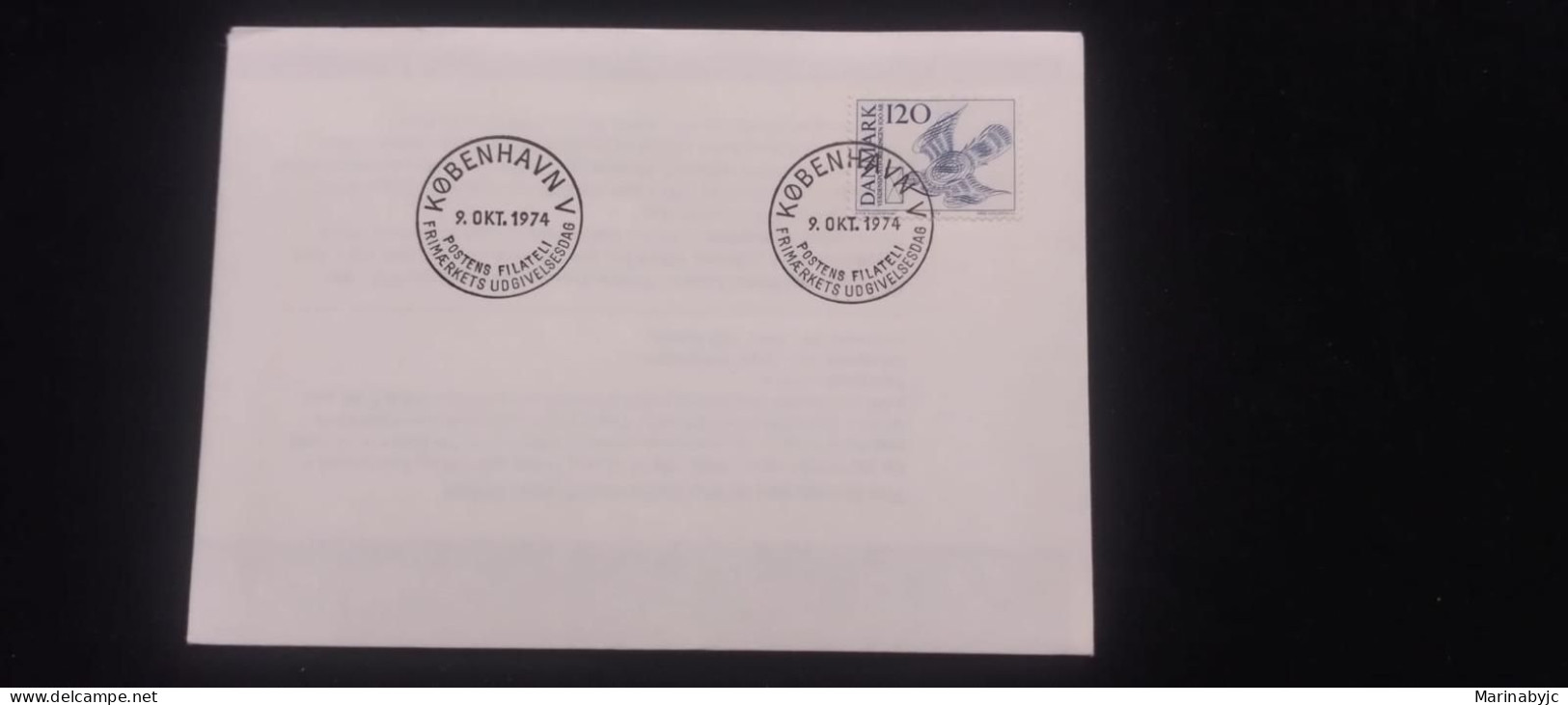 C) 1974. DENMARK. FDC. 100TH ANNIVERSARY OF THE U.P.U. XF - Sonstige - Europa