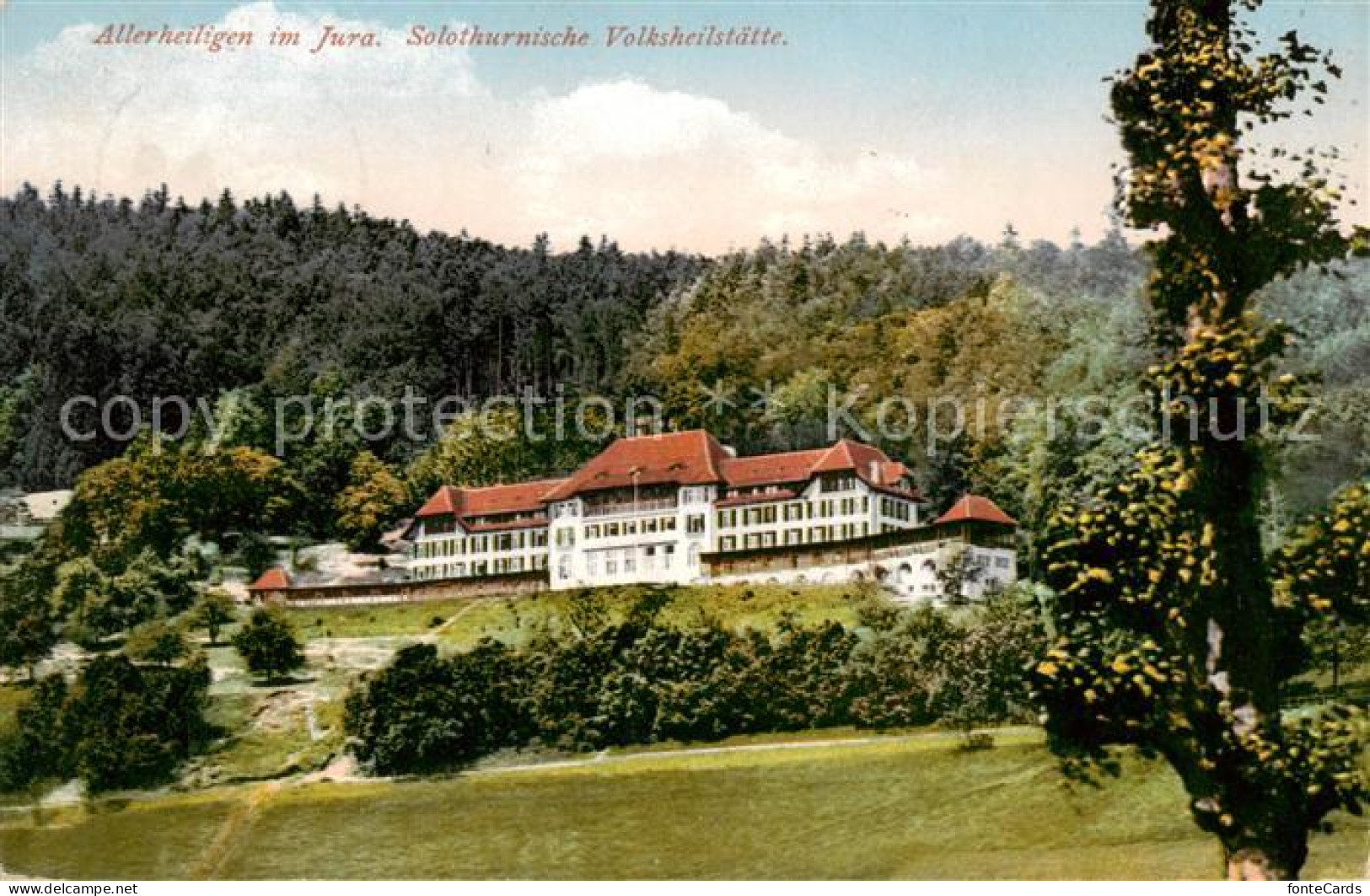 13794457 Allerheiligen Solothurn SO Solothurnische Volksheilstaette Aussenansich - Andere & Zonder Classificatie