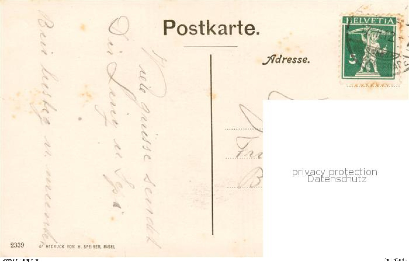 13794227 Basel BS Hauptpostgebaeude Aussenansicht Basel BS - Other & Unclassified