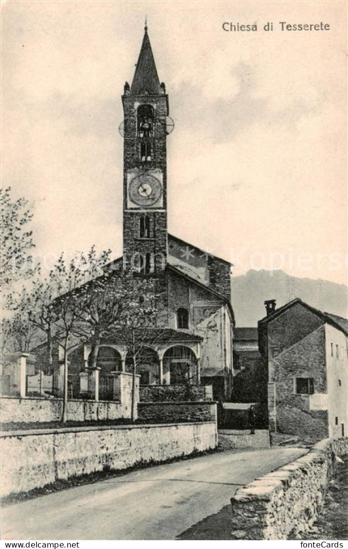 13793949 Tesserete TI Kirche Aussenansicht  - Autres & Non Classés