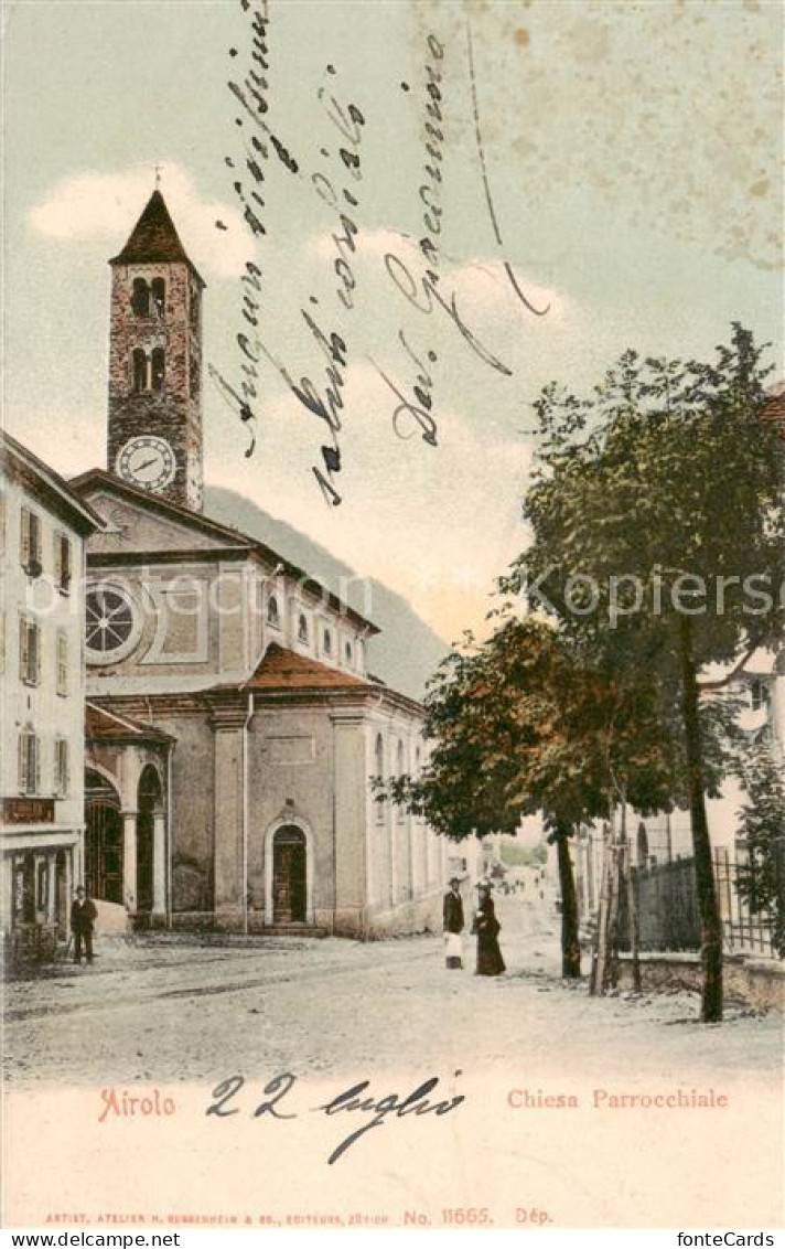 13793937 Airolo TI Chiesa Parrocchiale  - Autres & Non Classés