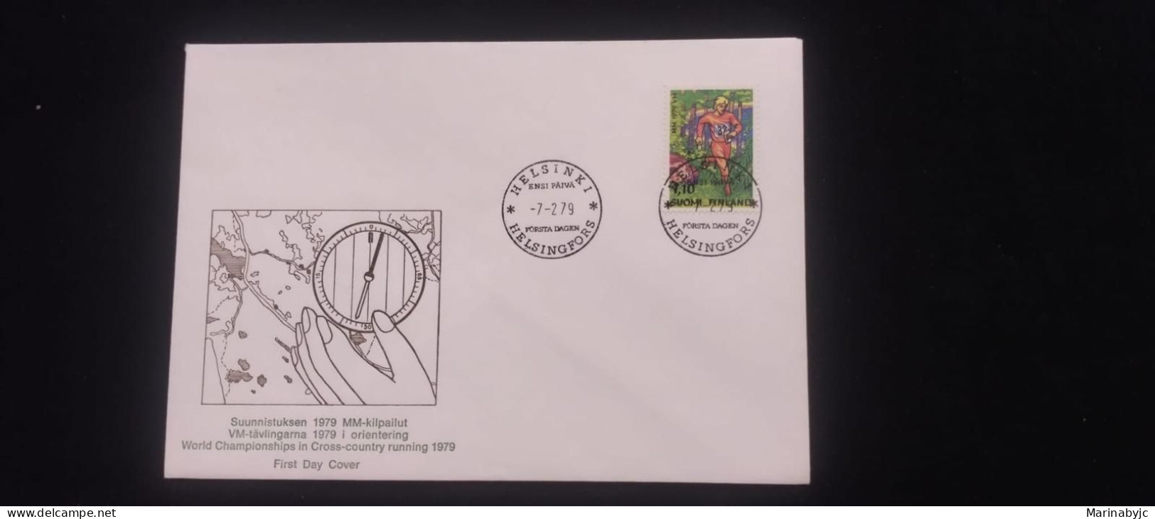C) 1979. FINLAND. FDC. WORLD ORIENTATION CHAMPIONSHIP. XF - Europe (Other)